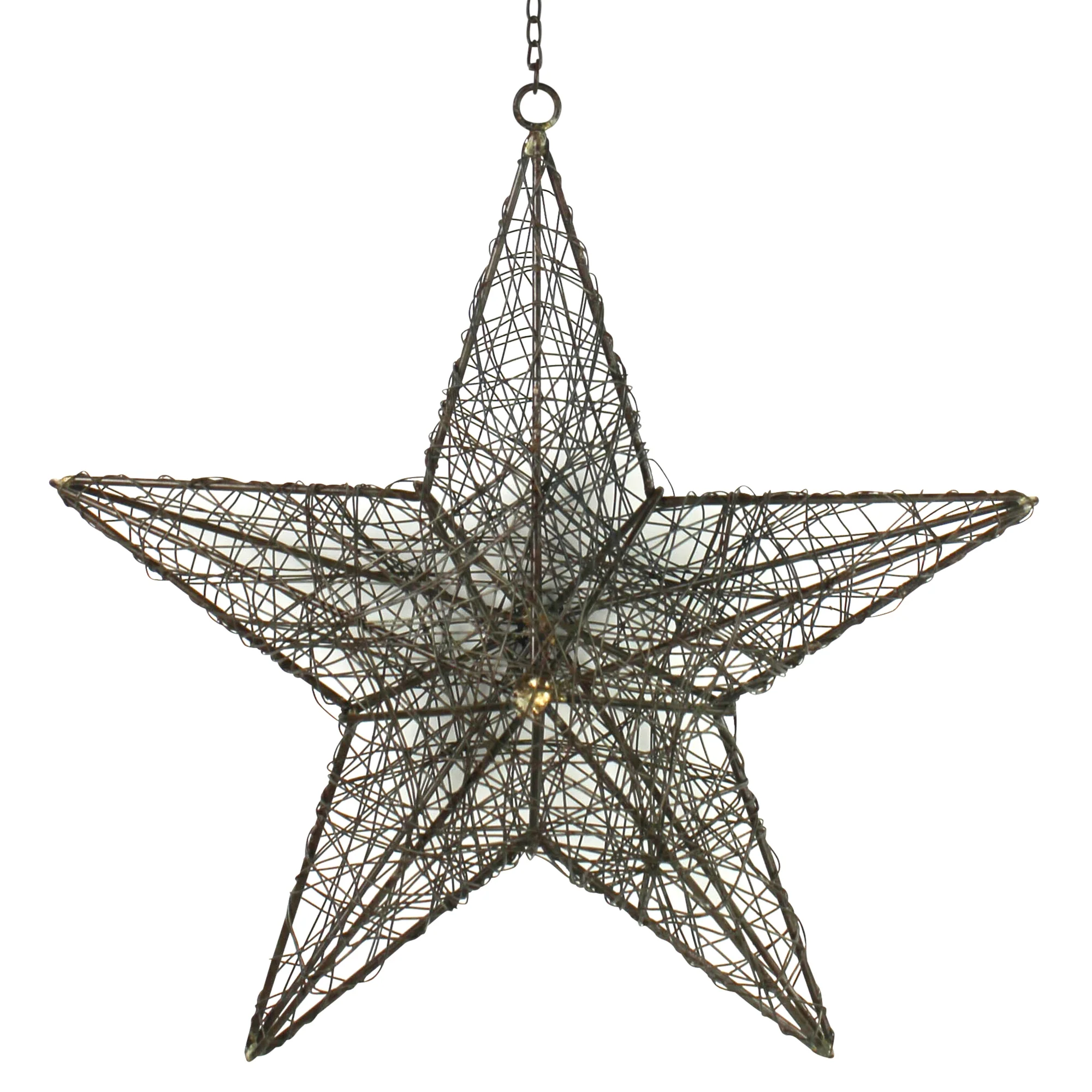 Wire Star - Medium, Rust Set Of 4 By HomArt - Image 4