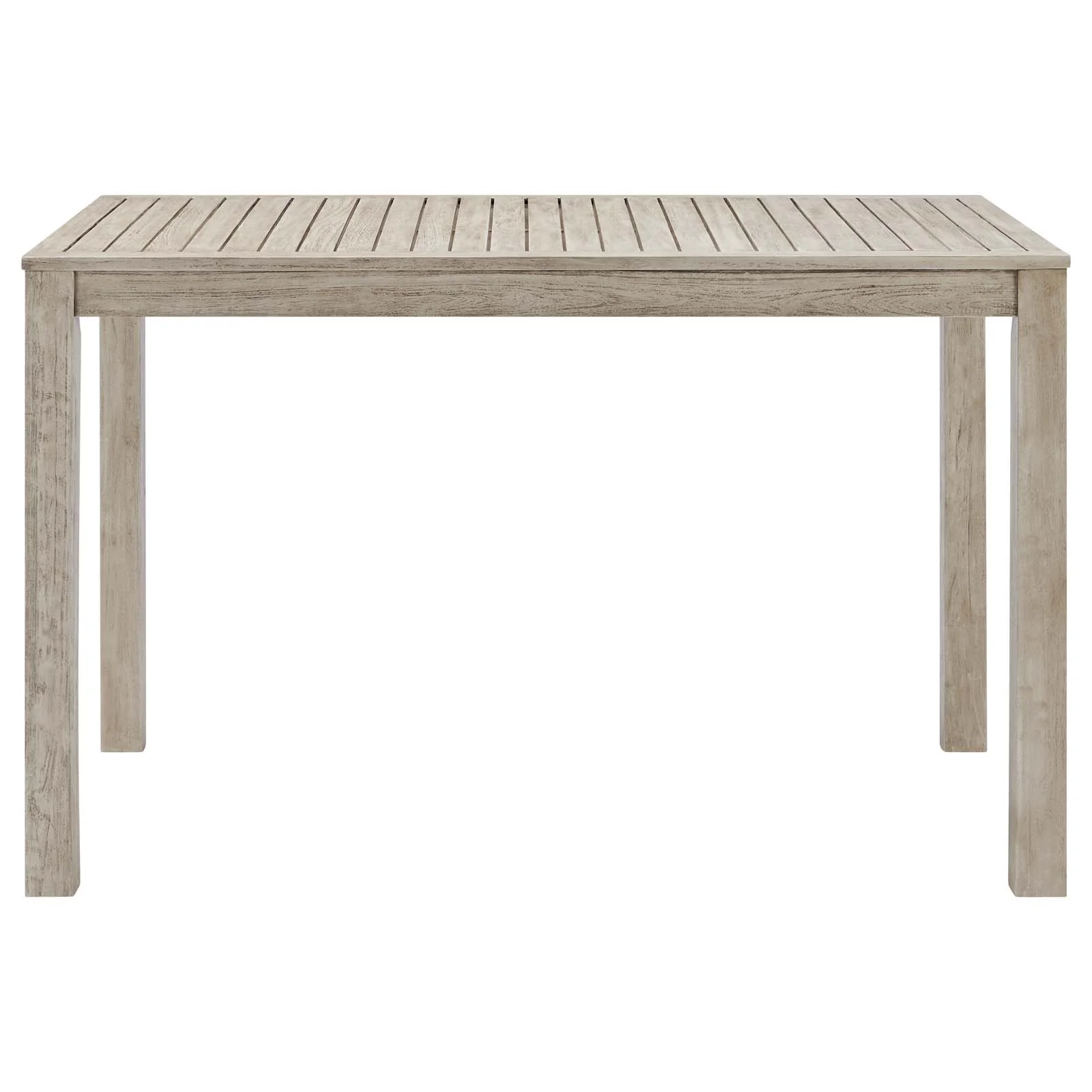Wiscasset 59" Outdoor Patio Acacia Wood Bar Table By Modway - EEI-3686 - Image 4