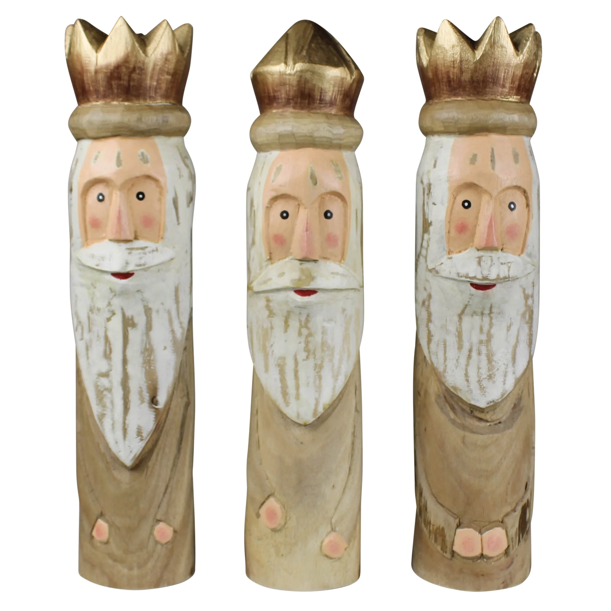 Wood Kings, Set of 3 By HomArt - Image 2