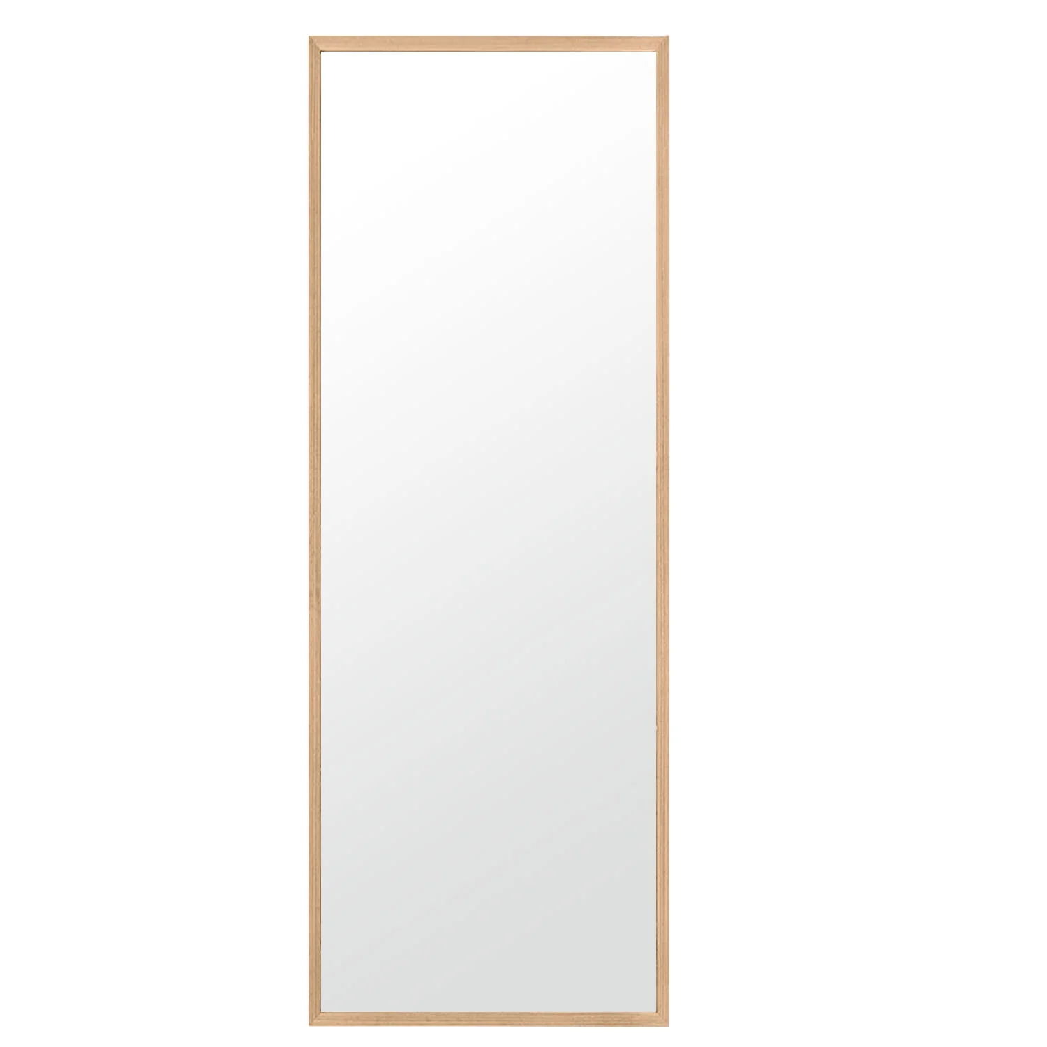 Wooden Full Length Mirror Floor Mirror with Stand By Homeroots - Image 2