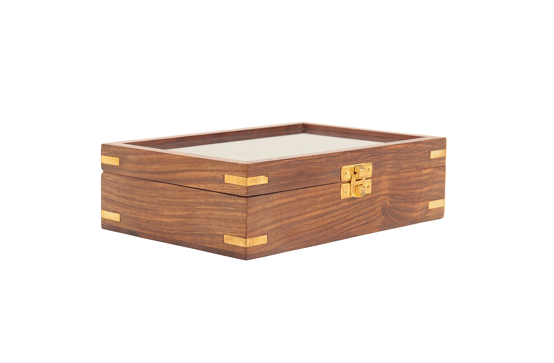 Wooden Game Set with Brass Goblet By Homeroots - Image 2