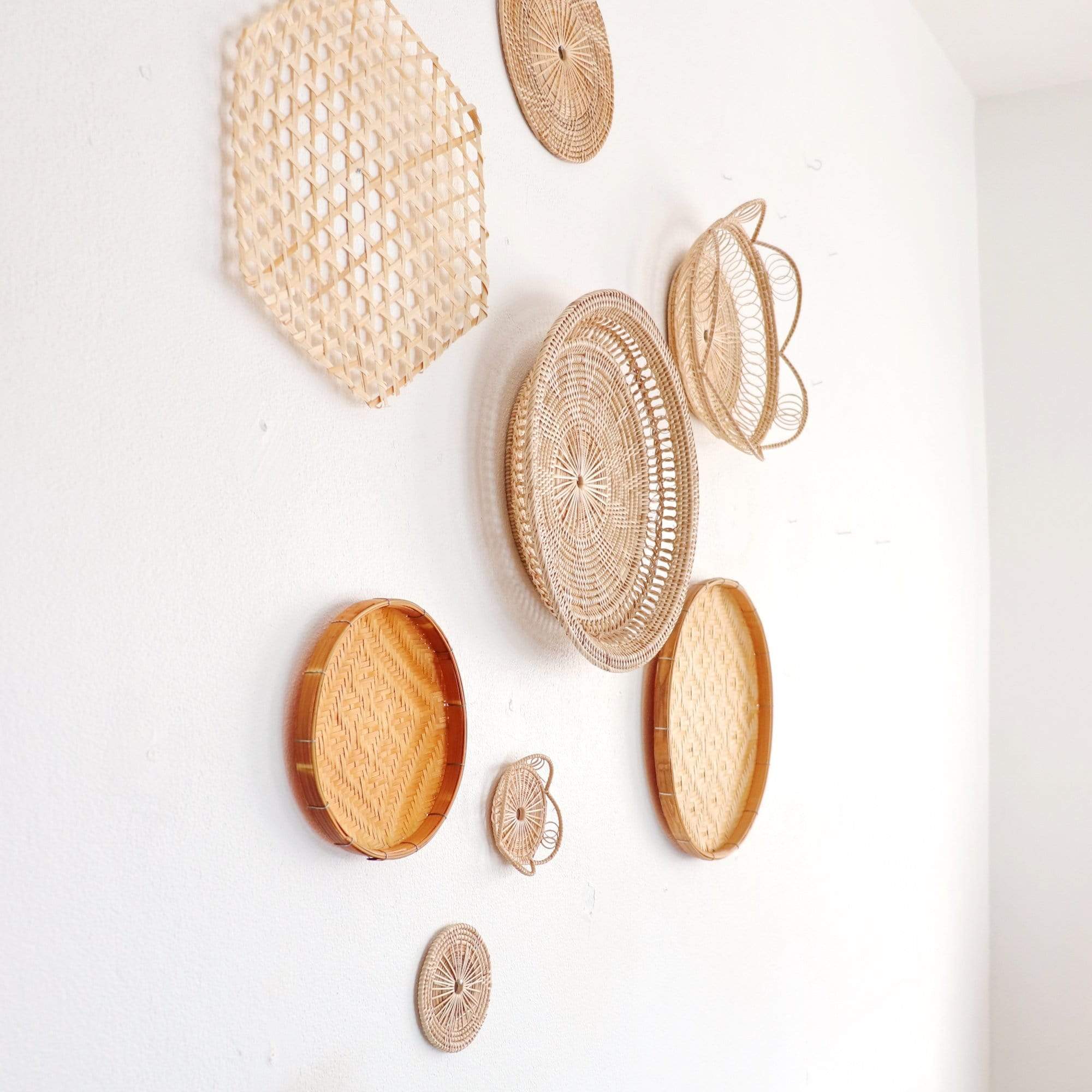 Worapon - Wall Hanging Decor Set Of 8 By Thaihome - Image 5