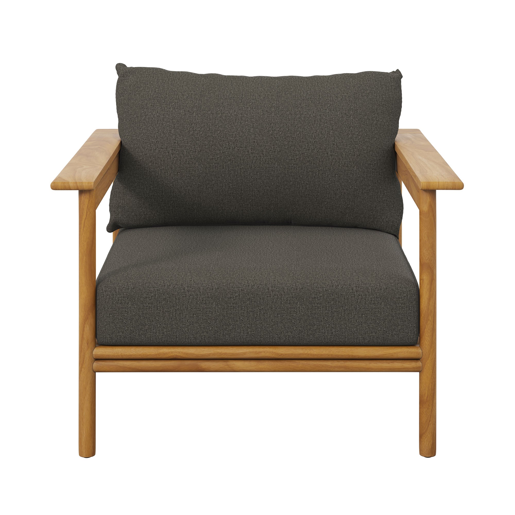 Wren Outdoor Patio Teak Wood Armchair by Modway - Image 14