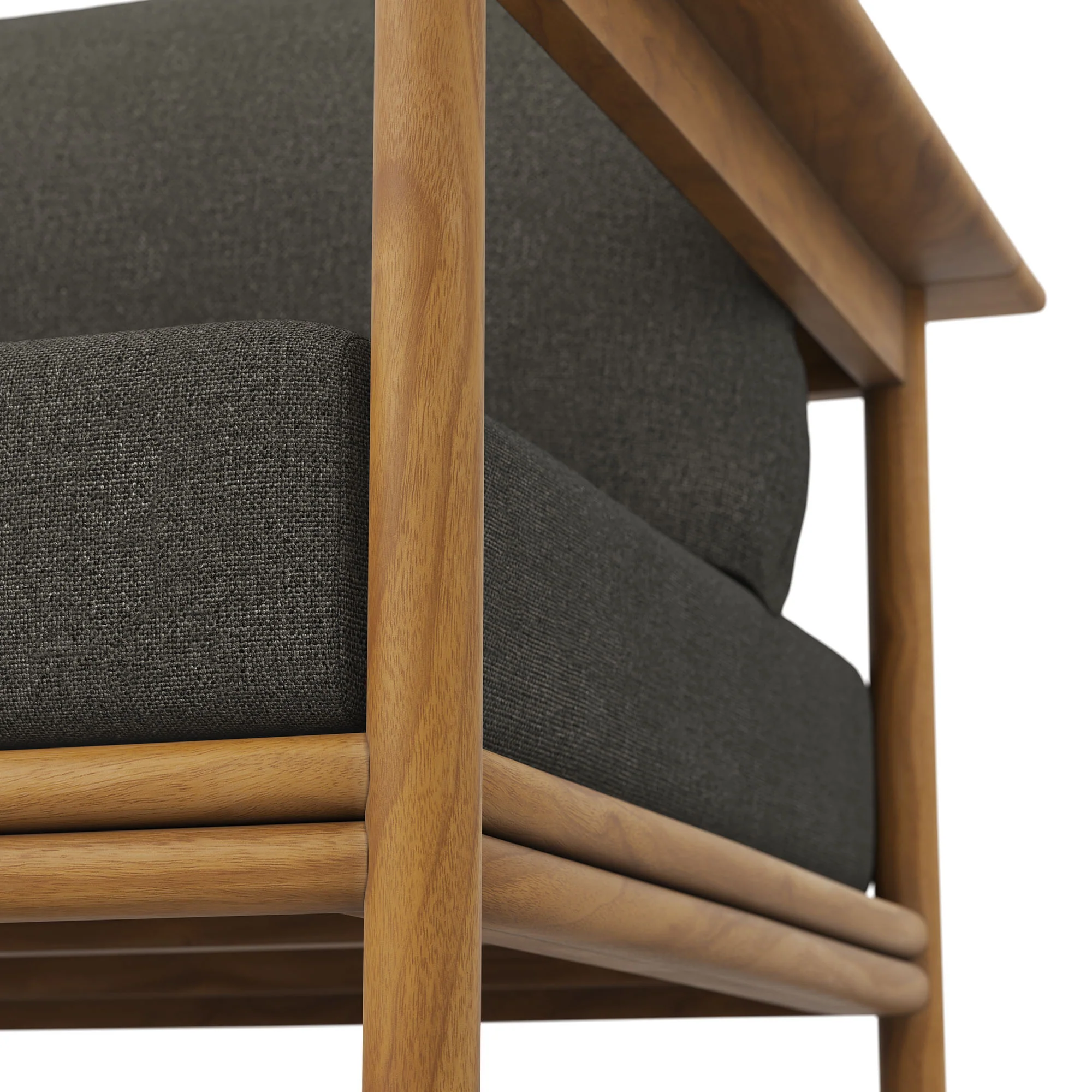Wren Outdoor Patio Teak Wood Armchair by Modway - Image 16