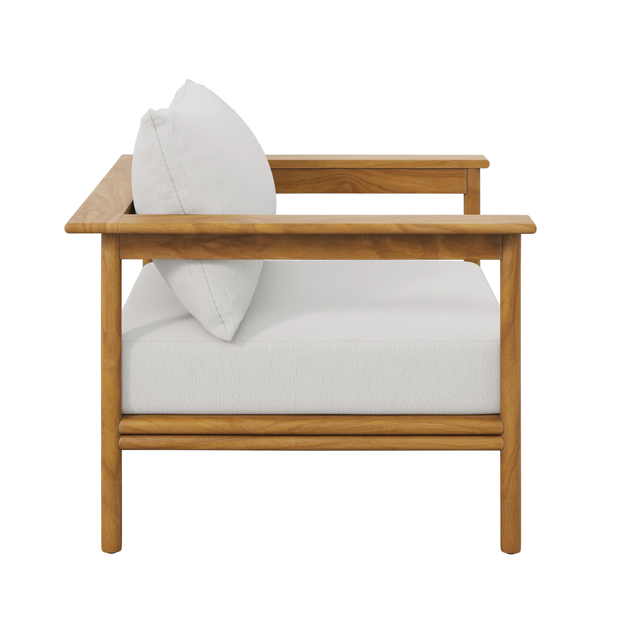 Wren Outdoor Patio Teak Wood Armchair by Modway - Image 22