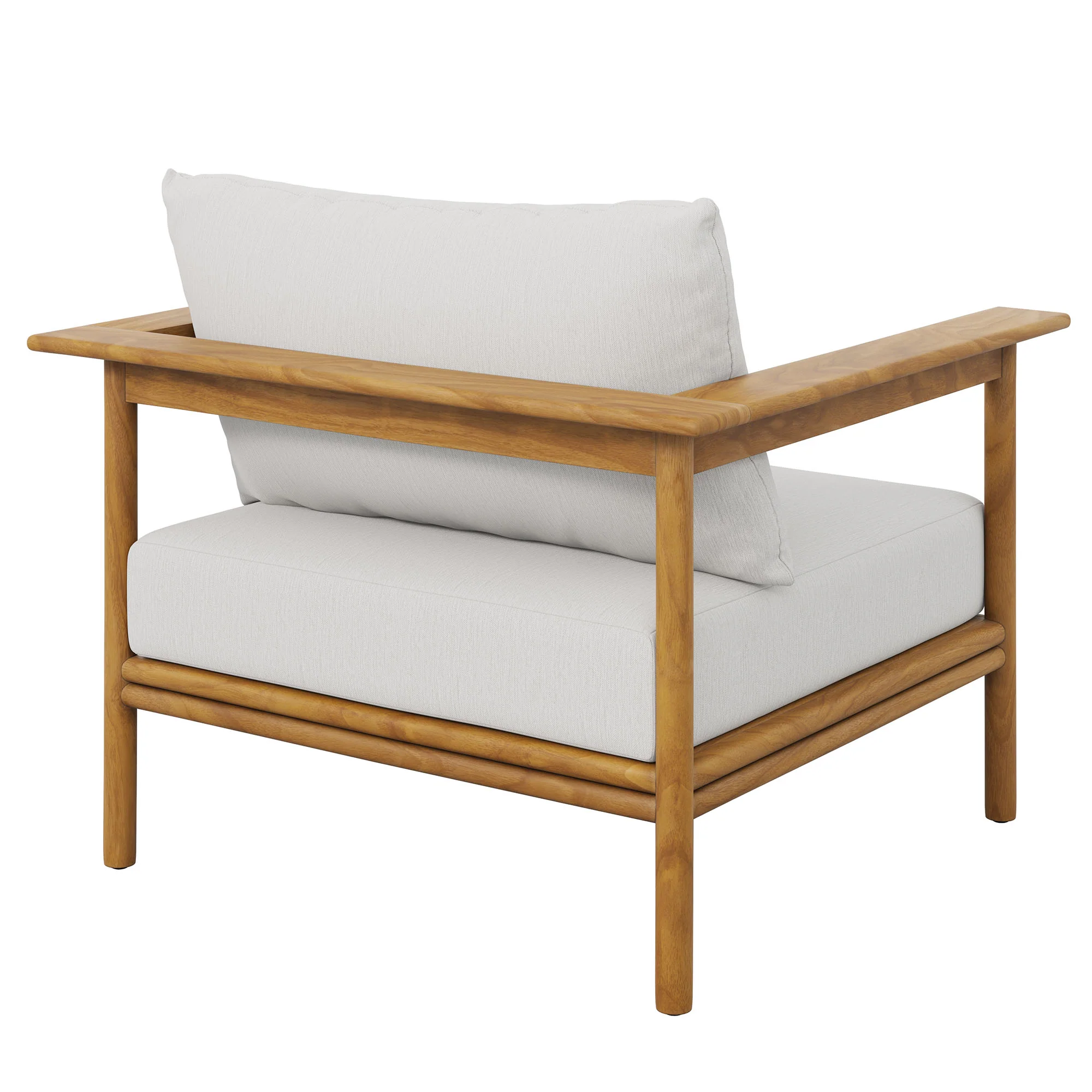 Wren Outdoor Patio Teak Wood Armchair by Modway - Image 23
