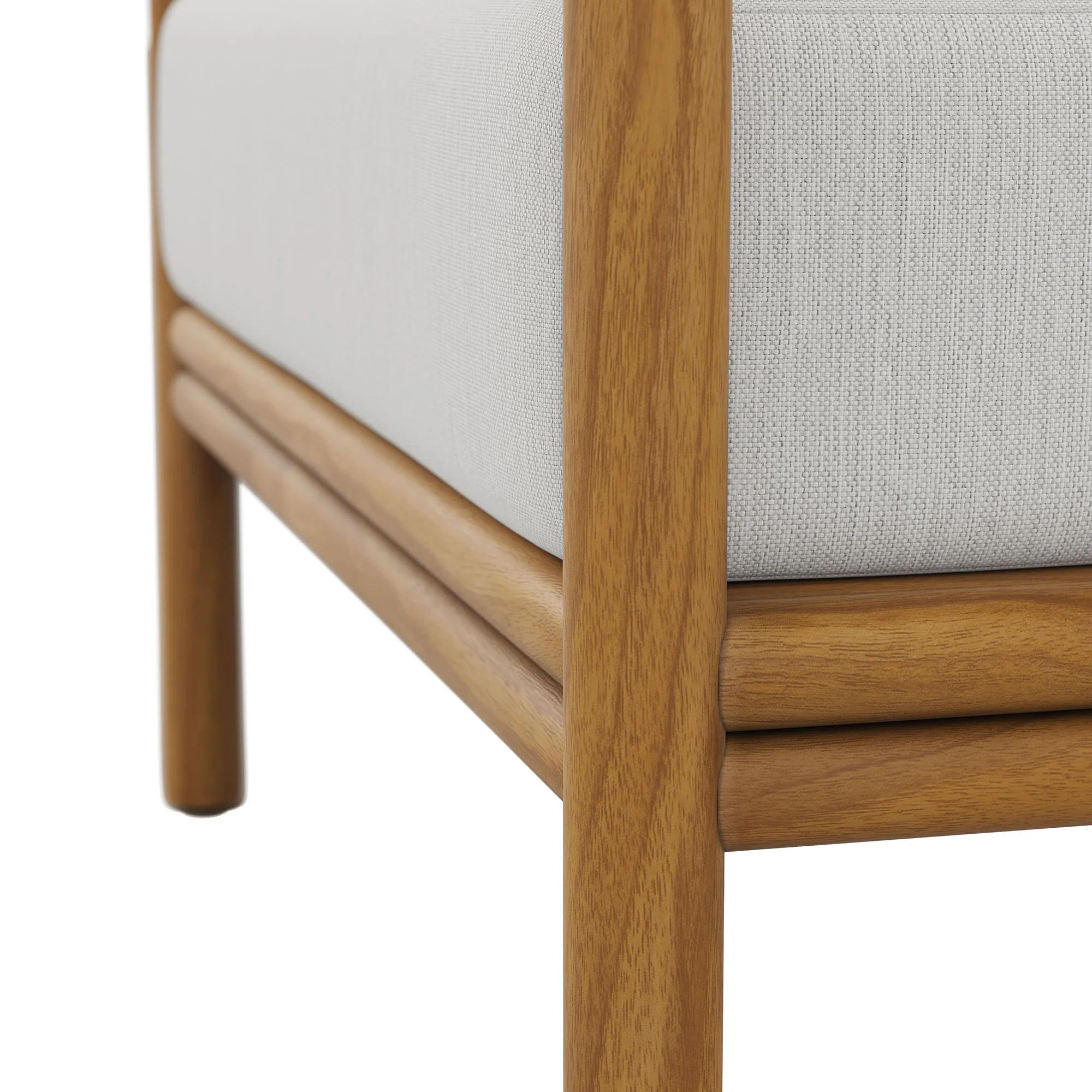 Wren Outdoor Patio Teak Wood Armchair by Modway - Image 25