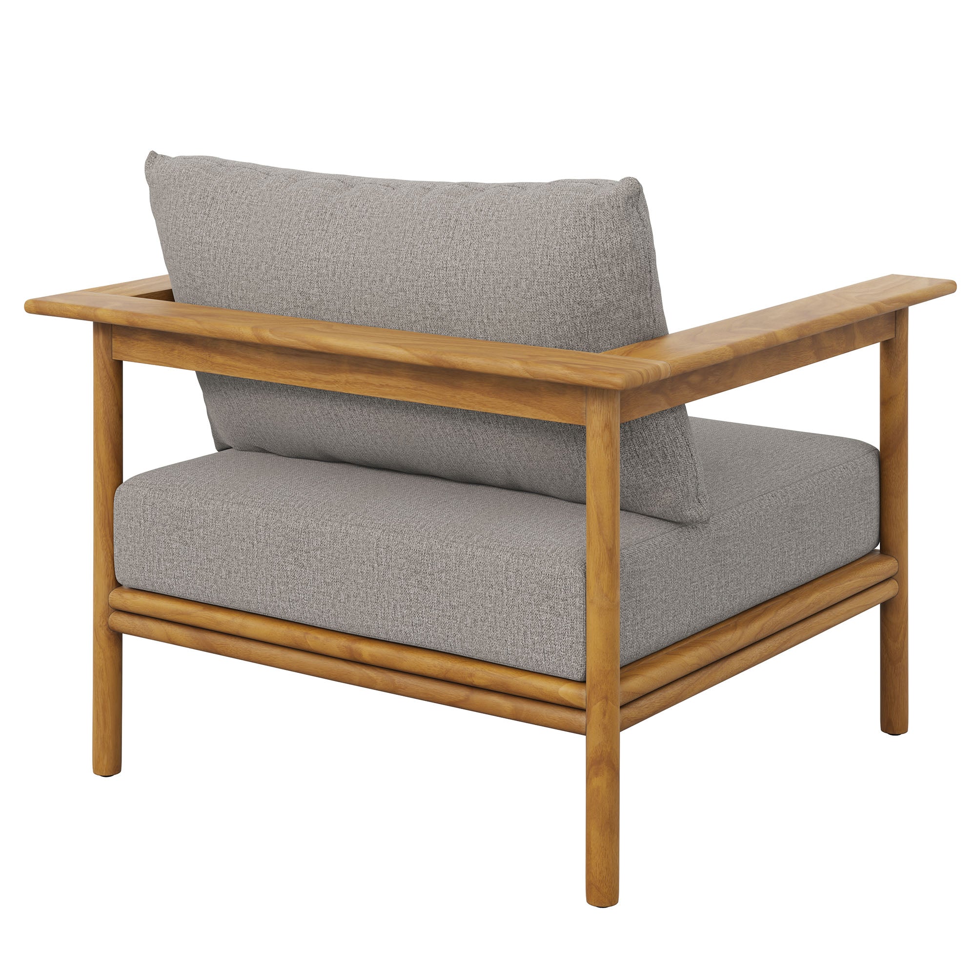 Wren Outdoor Patio Teak Wood Armchair by Modway - Image 4