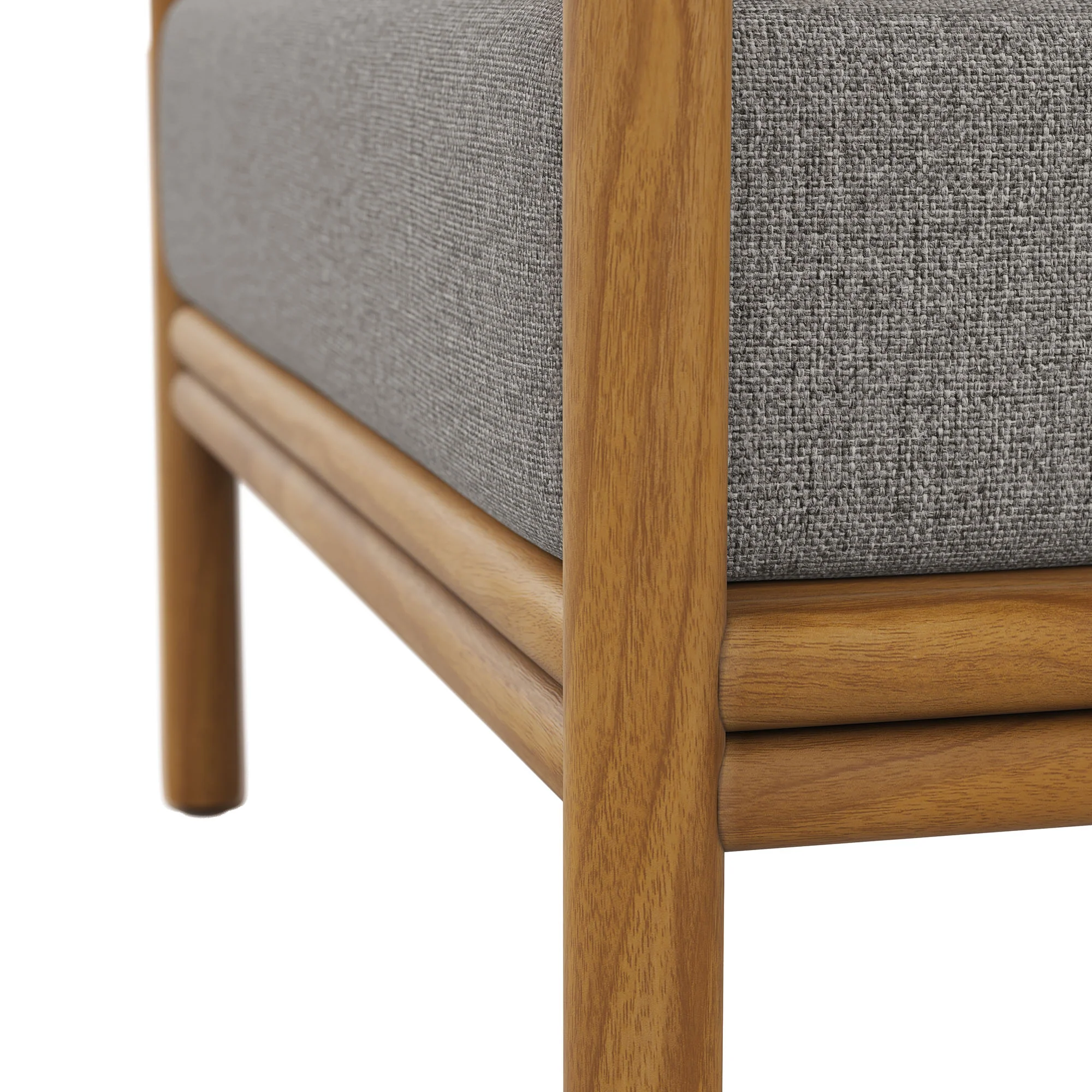 Wren Outdoor Patio Teak Wood Armchair by Modway - Image 6