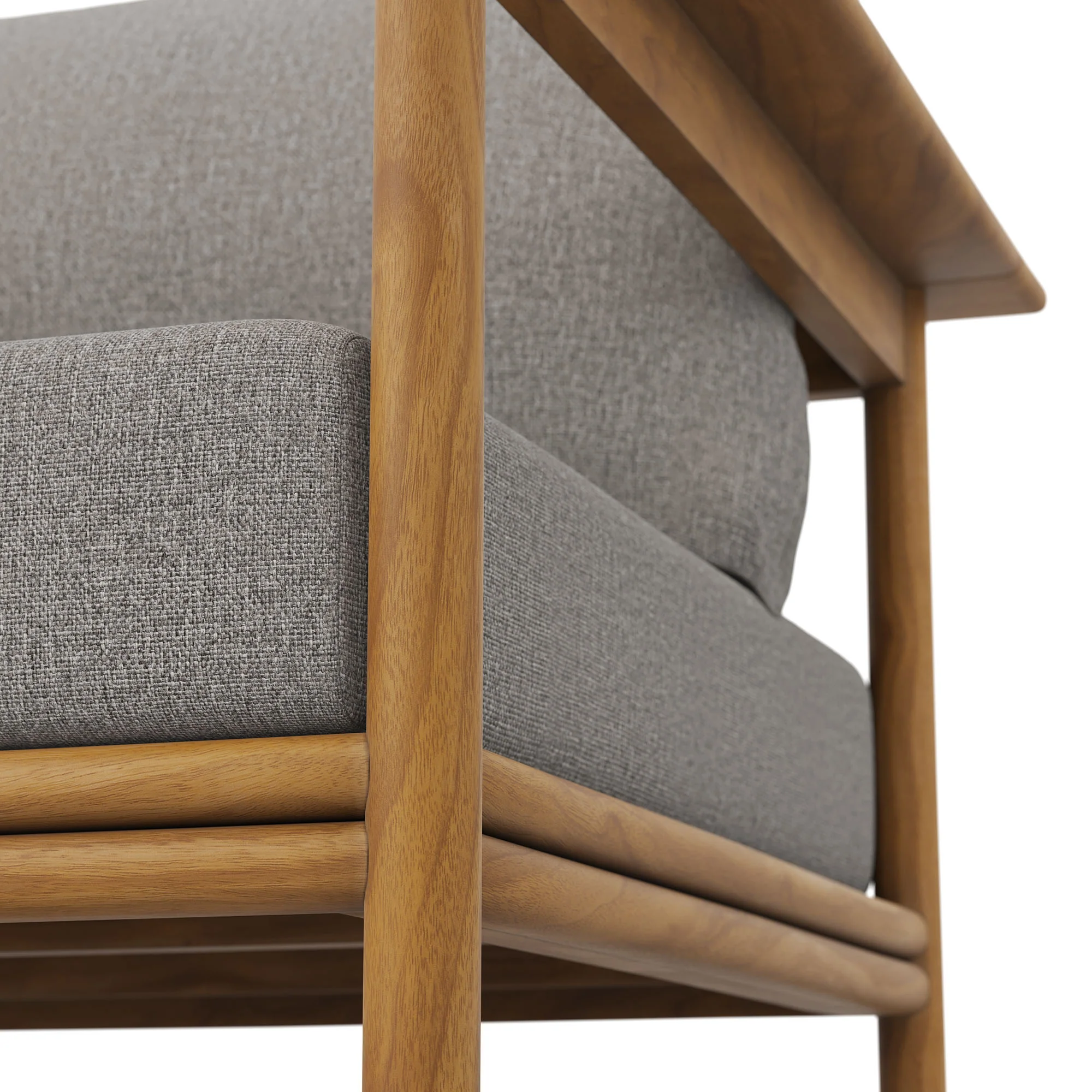 Wren Outdoor Patio Teak Wood Armchair by Modway - Image 7