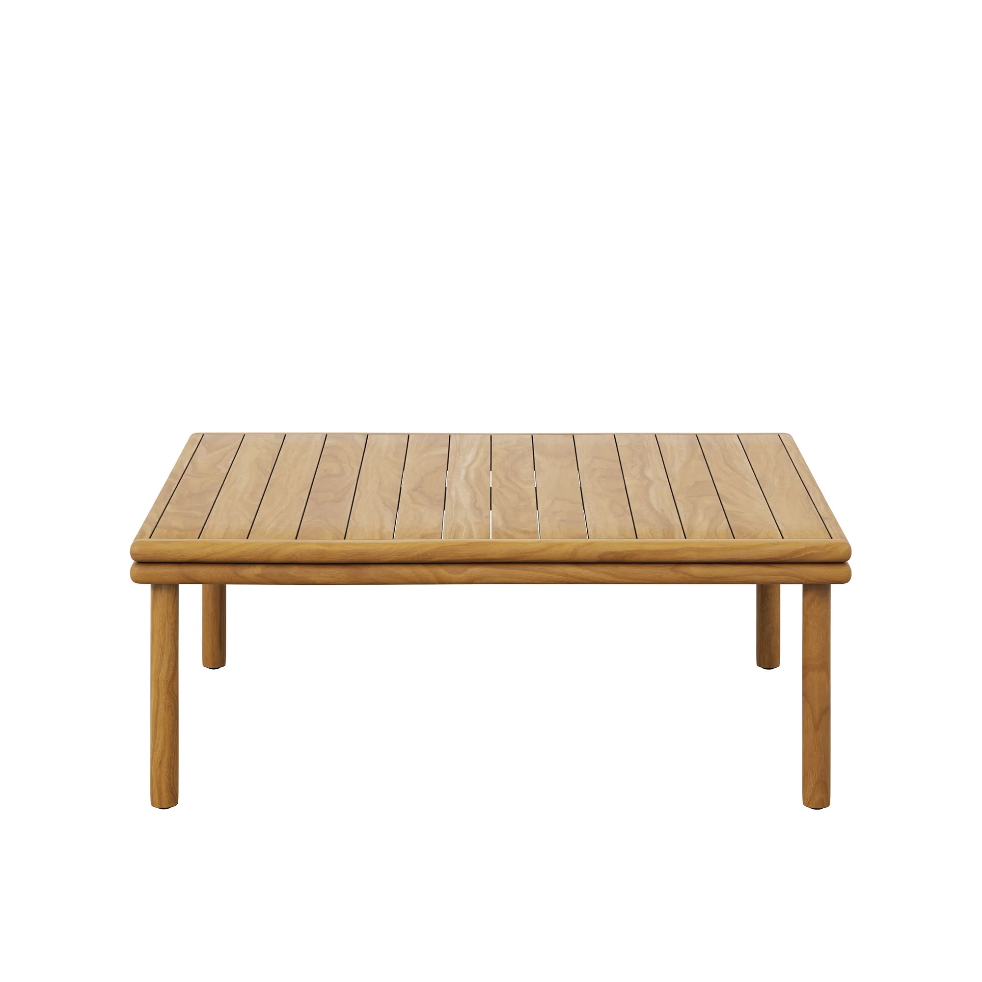 Wren Outdoor Patio Teak Wood Coffee Table by Modway - Image 4