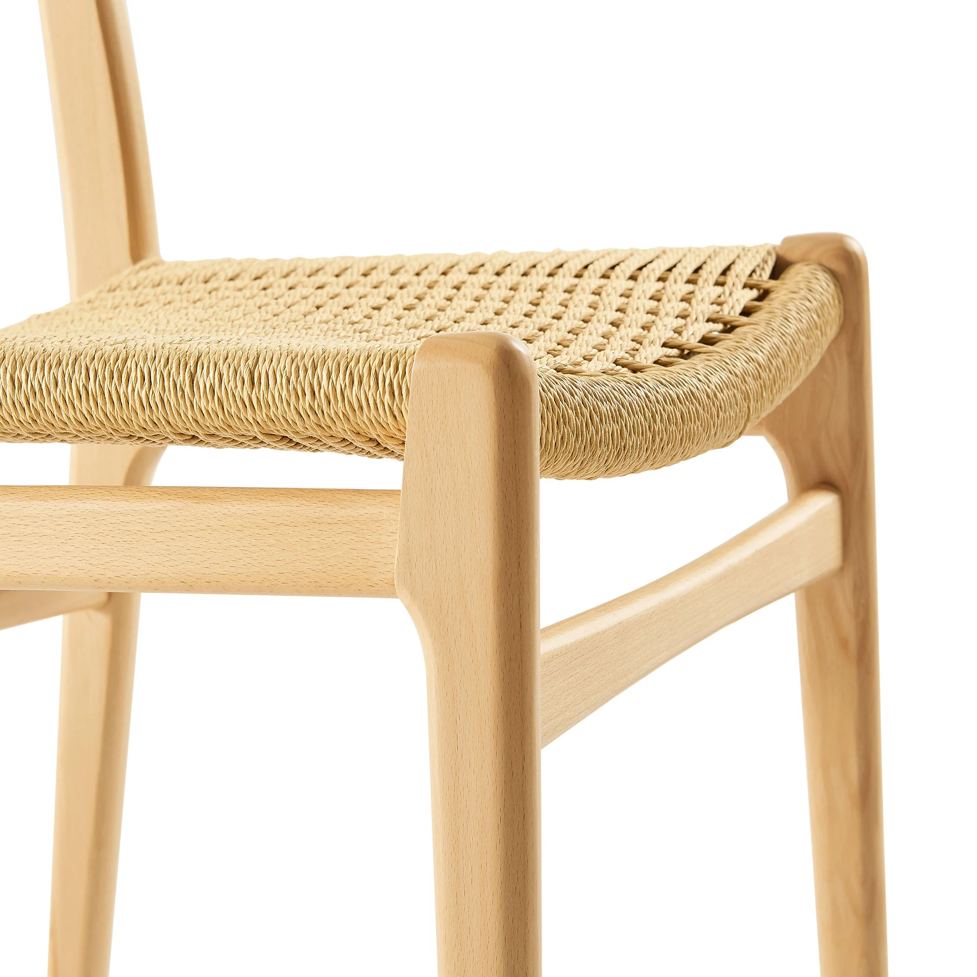 Wynn Rope and Wood Dining Side Chairs Set of 2 by Modway - Image 17