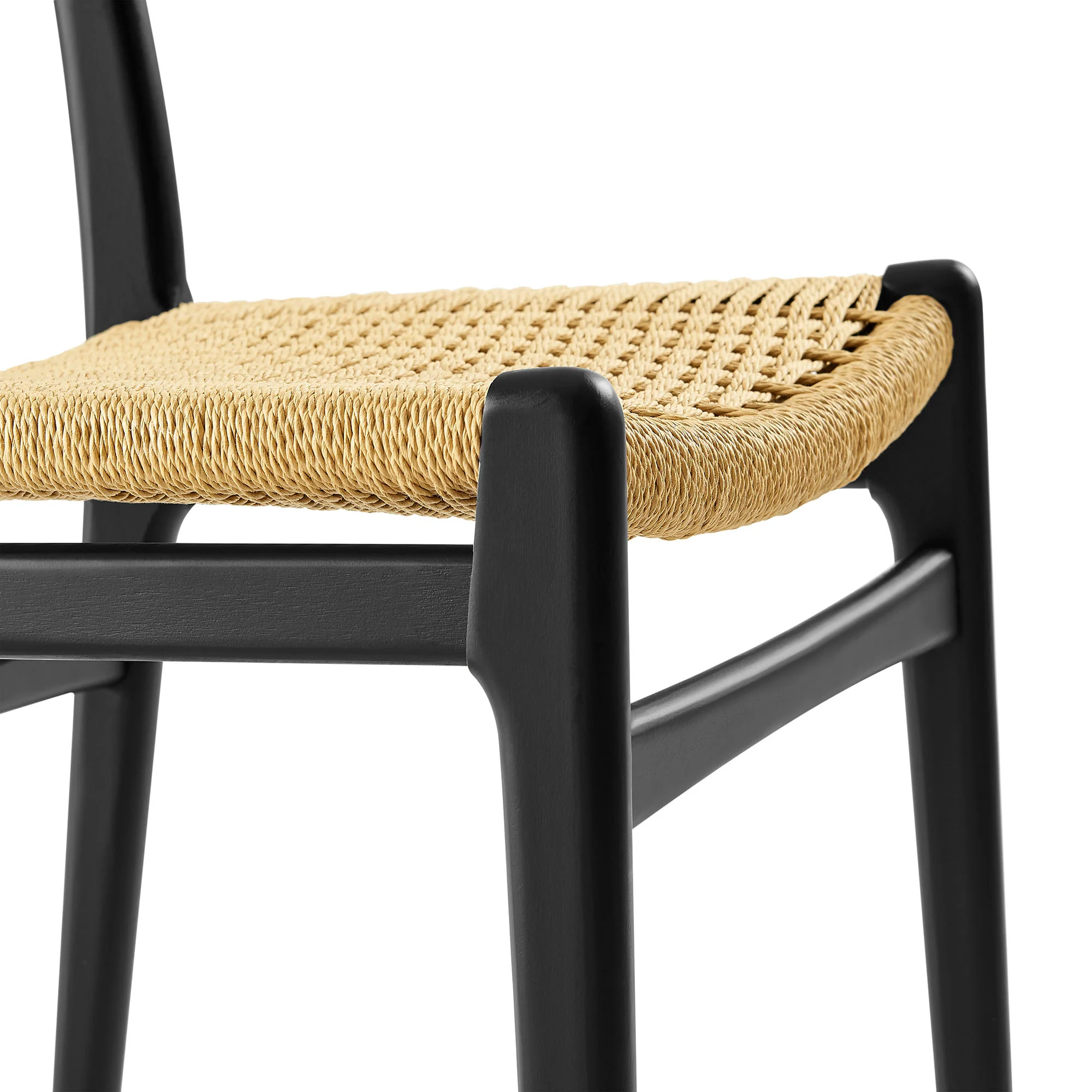 Wynn Rope and Wood Dining Side Chairs Set of 2 by Modway - Image 7