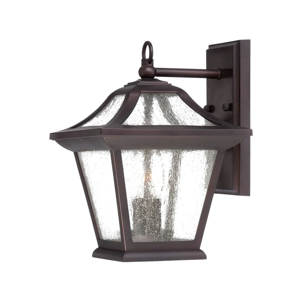 XL Antique Bronze Birdhouse Shape Outdoor Wall Light By Homeroots - Image 2