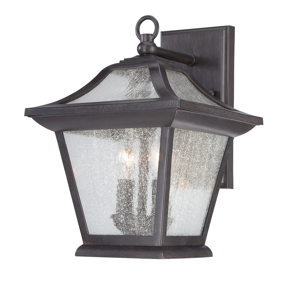 XL Matte Black Birdhouse Shape Outdoor Wall Light By Homeroots - Image 2
