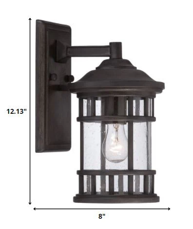 XL Matte Black Canister Wall Light By Homeroots - Image 5