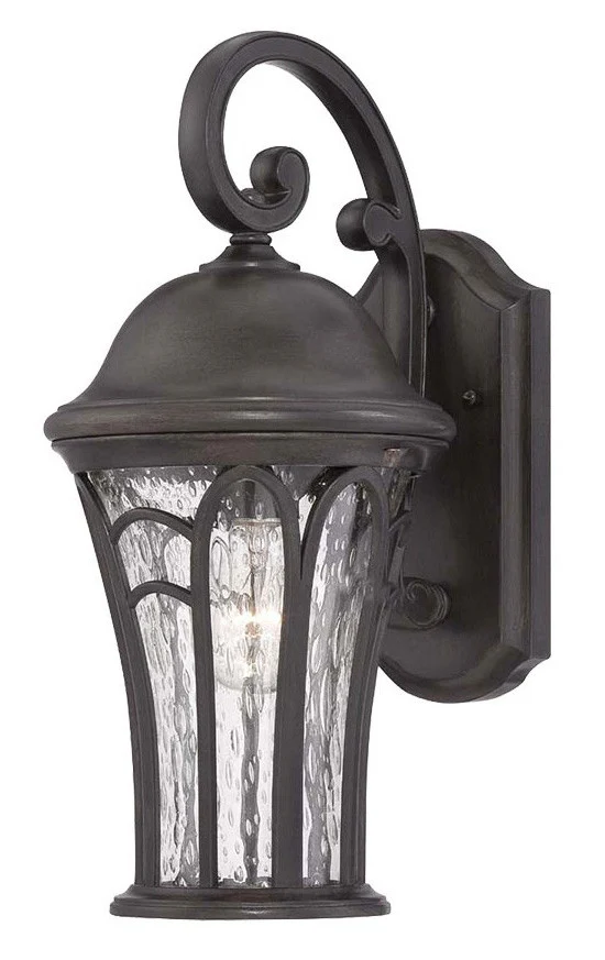 XL Matte Black Tapered Goblet Wall Light By Homeroots - Image 2