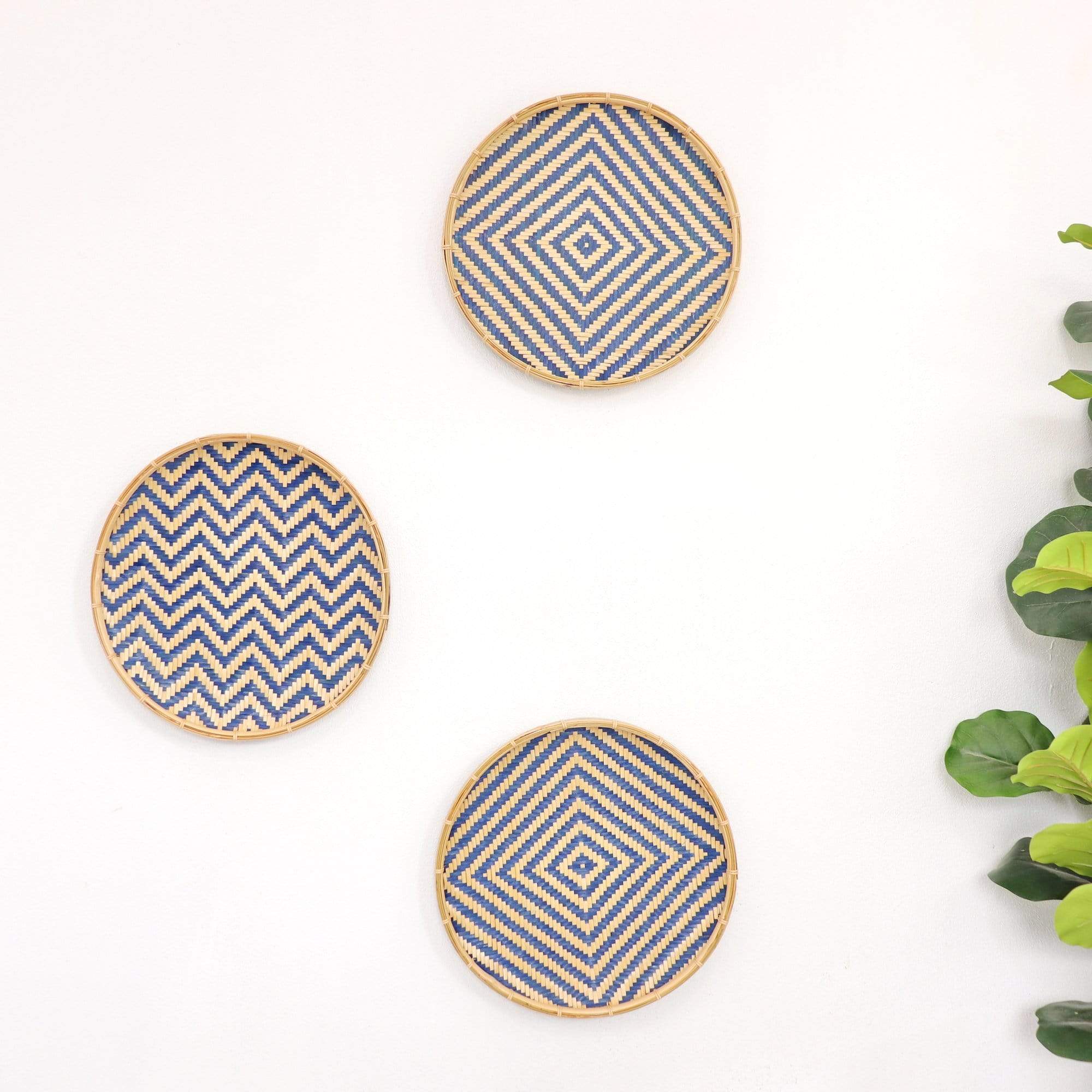 Ya Nin - Boho Wall Hanging DeCor (Set Of 3) By Thaihome - Image 5
