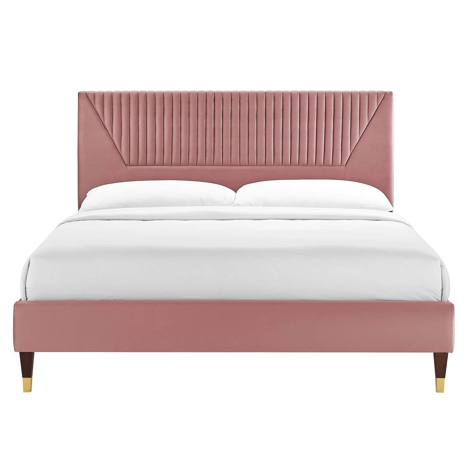 Yasmine Channel Tufted Performance Velvet Full Platform Bed By Modway - MOD-6996 - Image 11