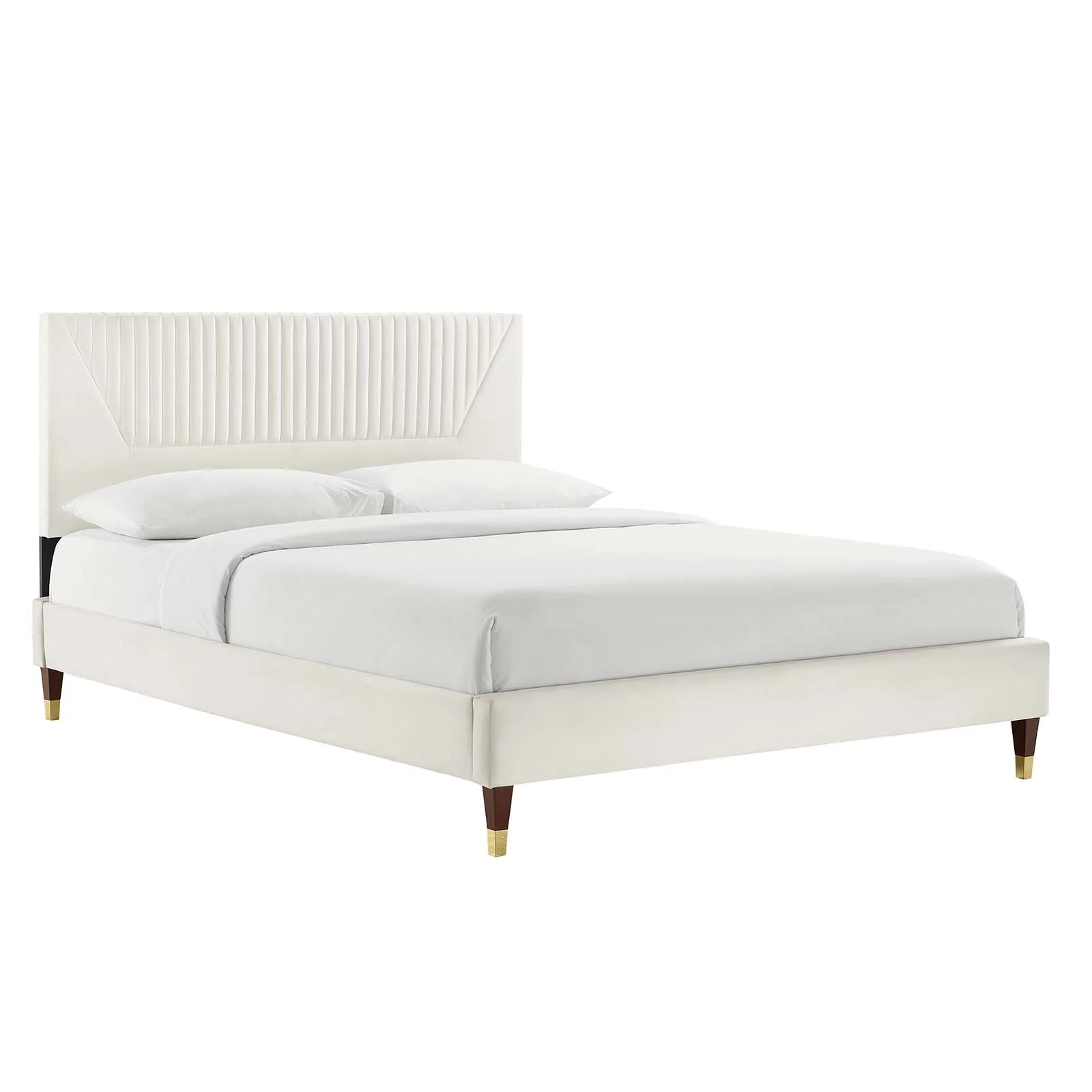 Yasmine Channel Tufted Performance Velvet Full Platform Bed By Modway - MOD-6996 - Image 25