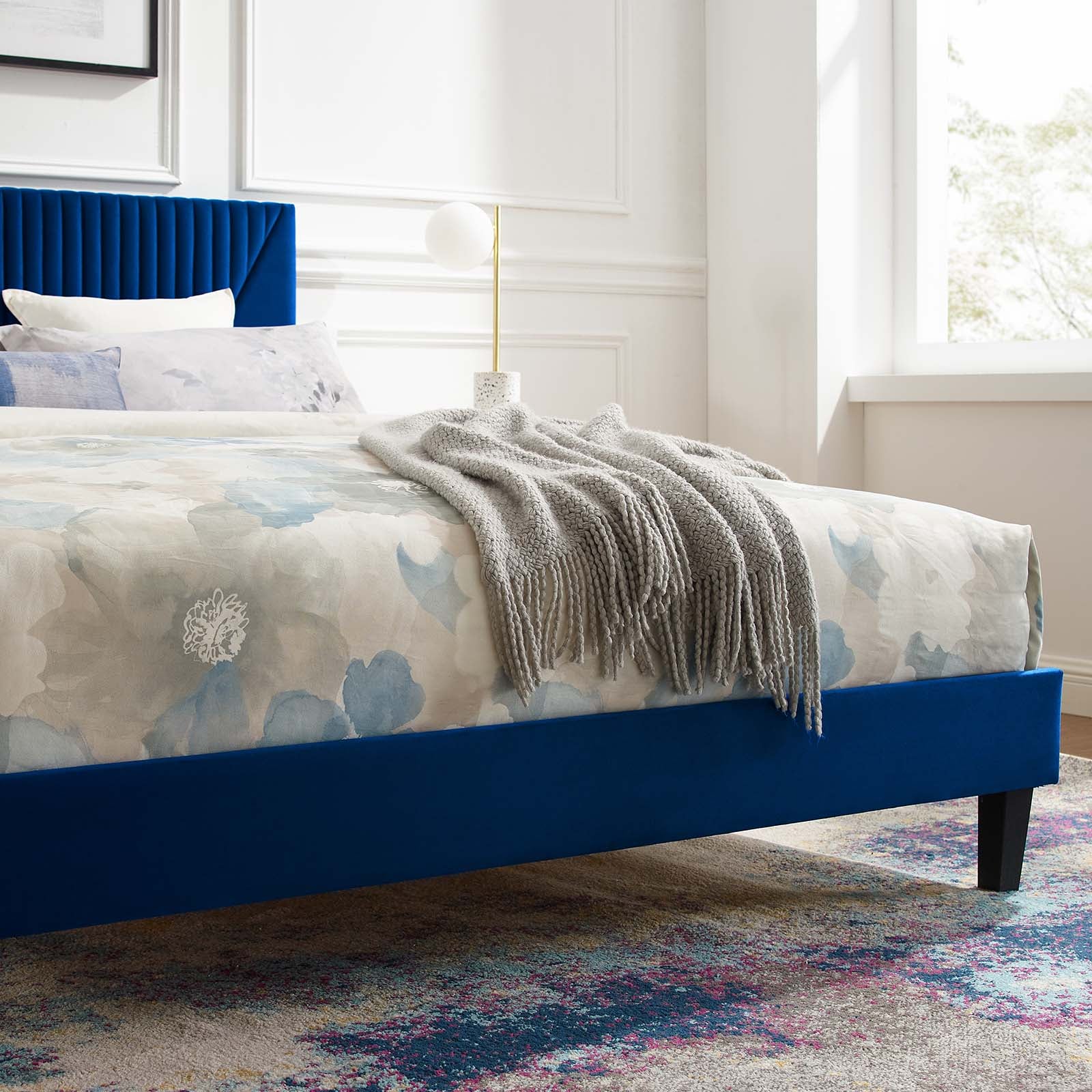 Yasmine Channel Tufted Performance Velvet Full Platform Bed By Modway - MOD-7000 - Image 23
