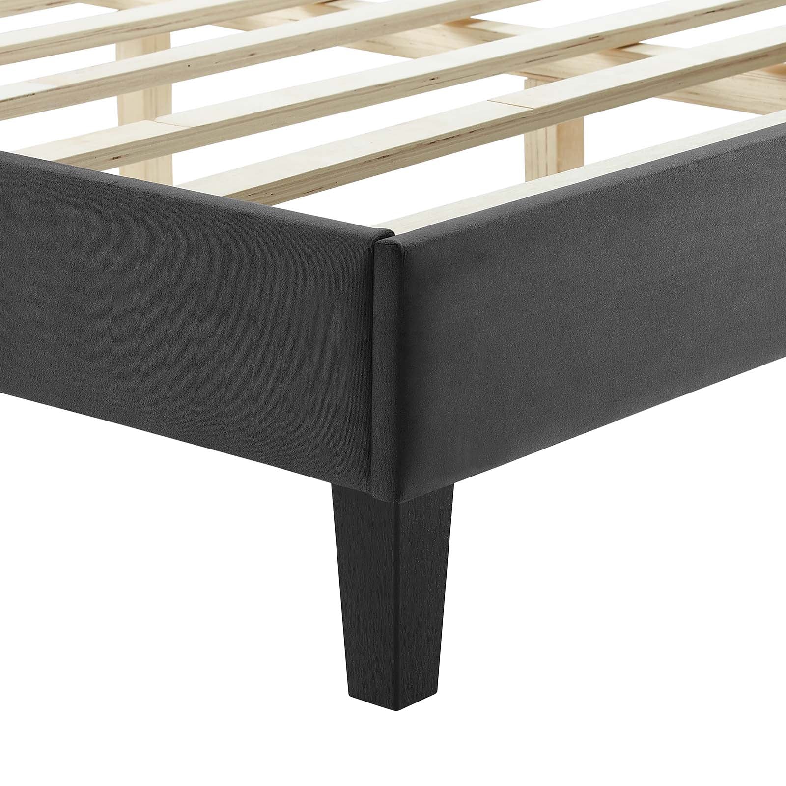 Yasmine Channel Tufted Performance Velvet Full Platform Bed By Modway - MOD-7000 - Image 6