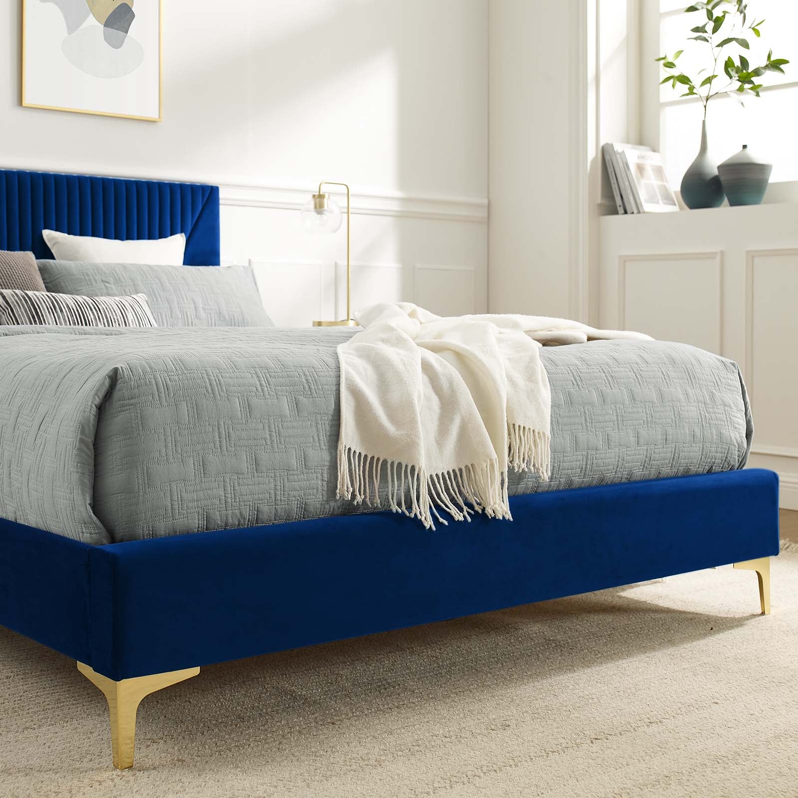Yasmine Channel Tufted Performance Velvet Full Platform Bed By Modway - MOD-7004 - Image 23