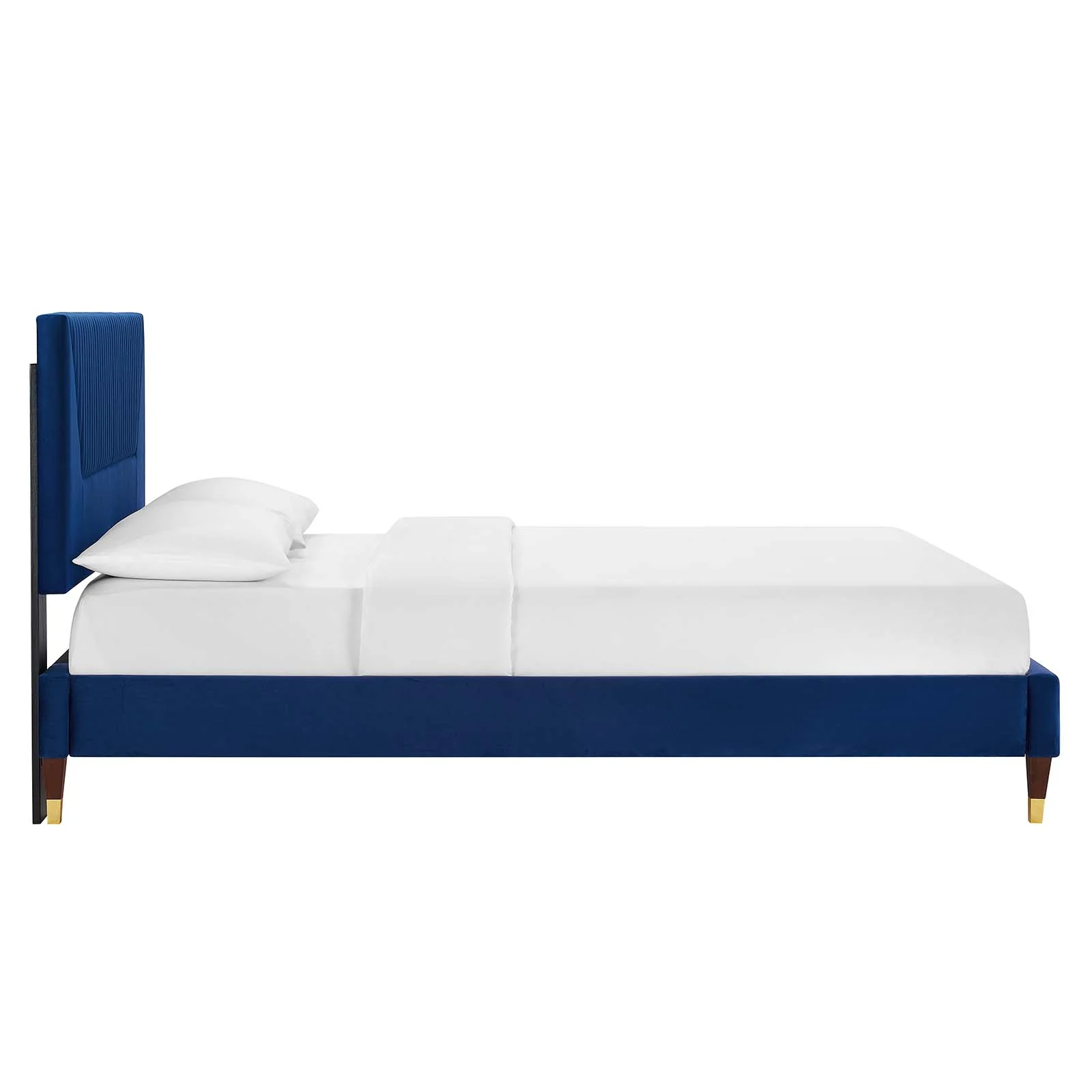 Yasmine Channel Tufted Performance Velvet King Platform Bed By Modway - MOD-7008 - Image 18