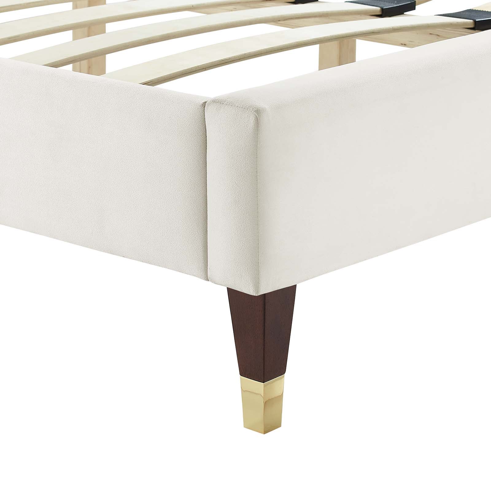 Yasmine Channel Tufted Performance Velvet King Platform Bed By Modway - MOD-7008 - Image 29