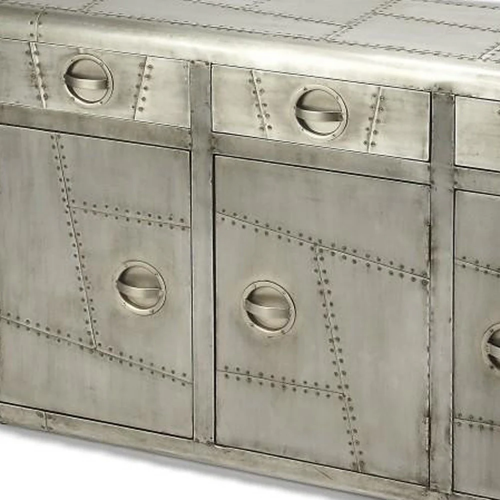Yeager Aviator Console Cabinet By Homeroots - Image 2