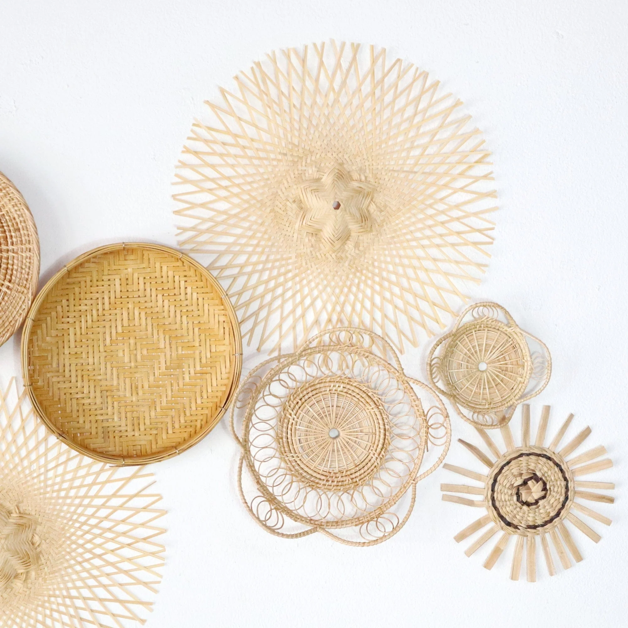 Yo Si Ta - Wall Hanging DeCor Set Of 9 By Thaihome - Image 3