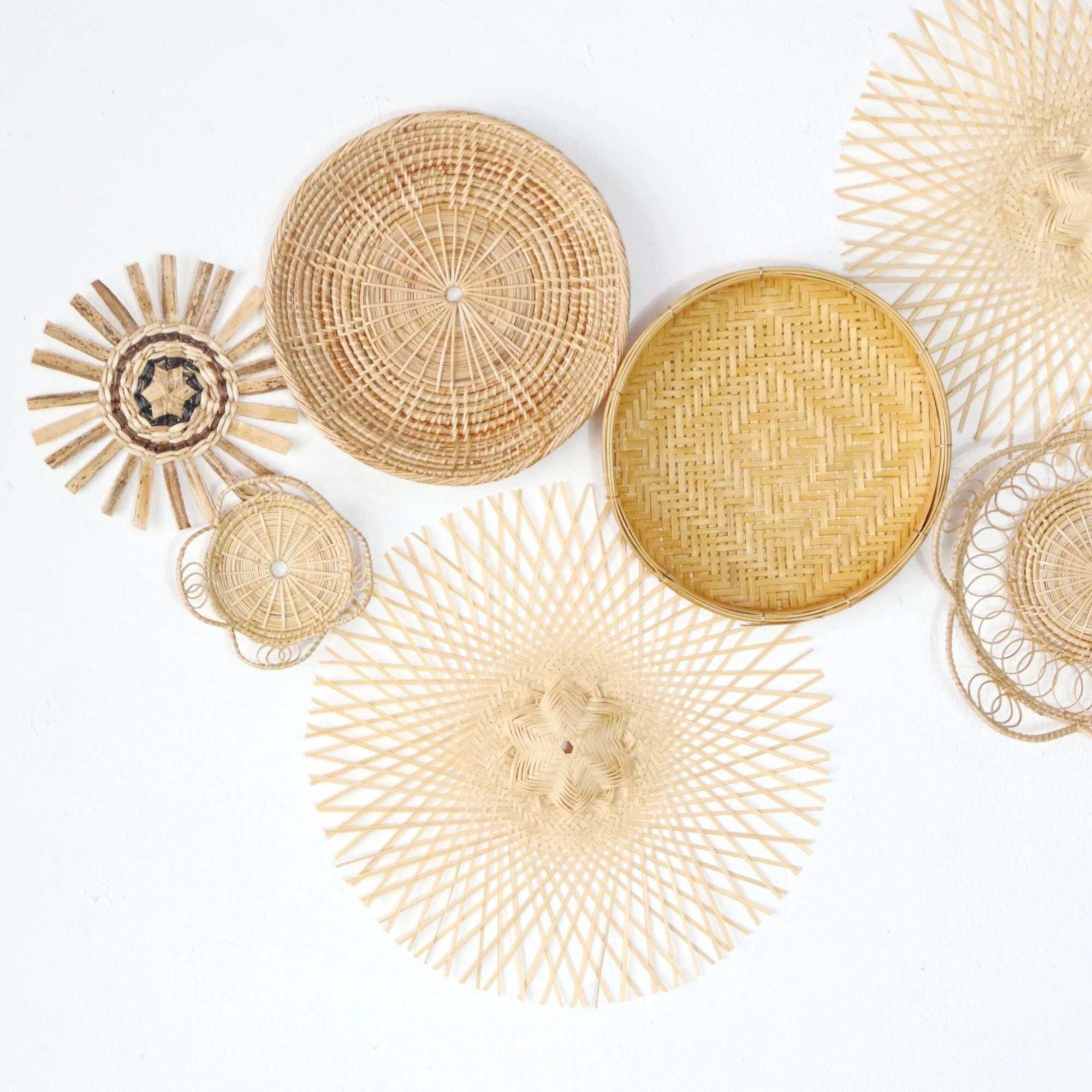 Yo Si Ta - Wall Hanging DeCor Set Of 9 By Thaihome - Image 4