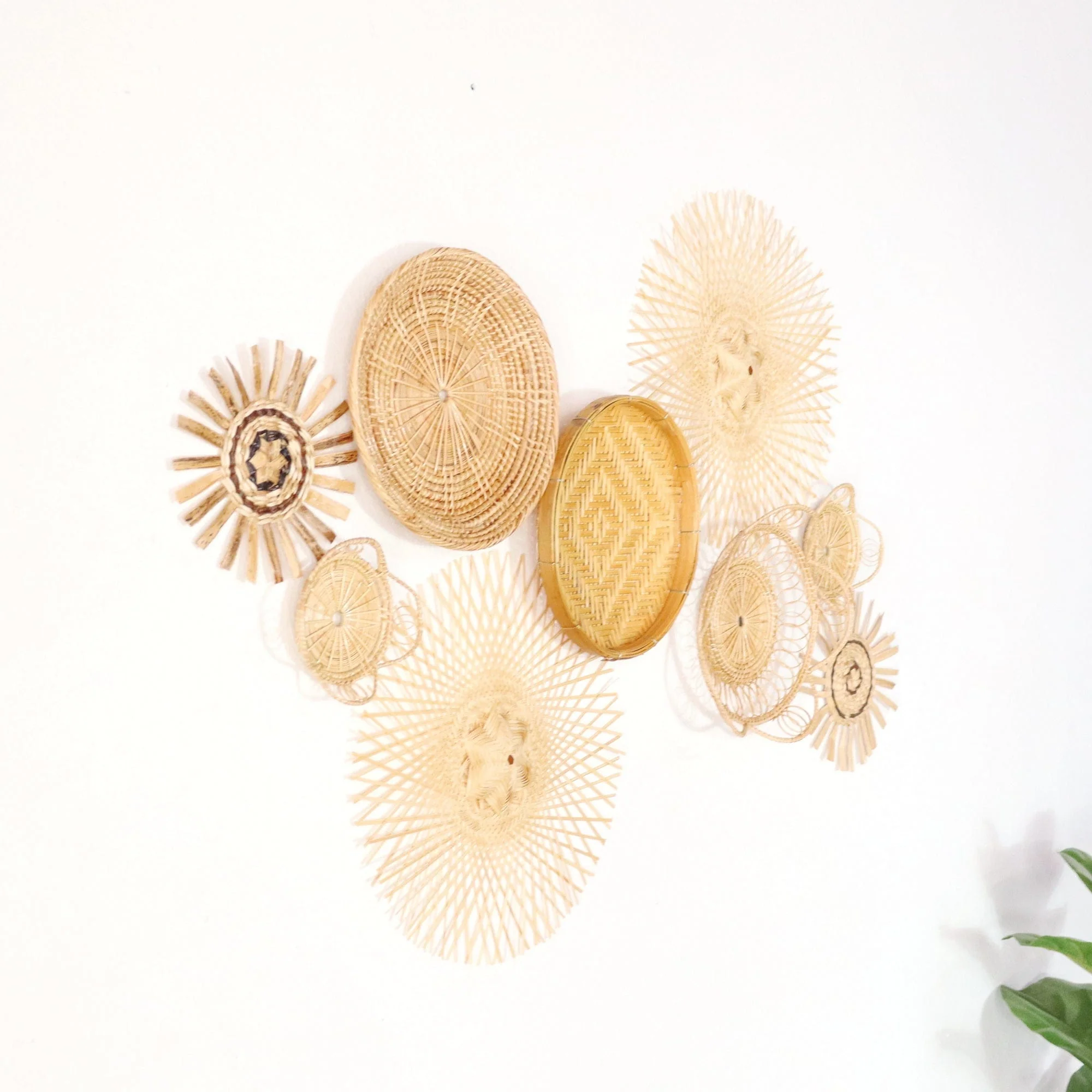 Yo Si Ta - Wall Hanging DeCor Set Of 9 By Thaihome - Image 6