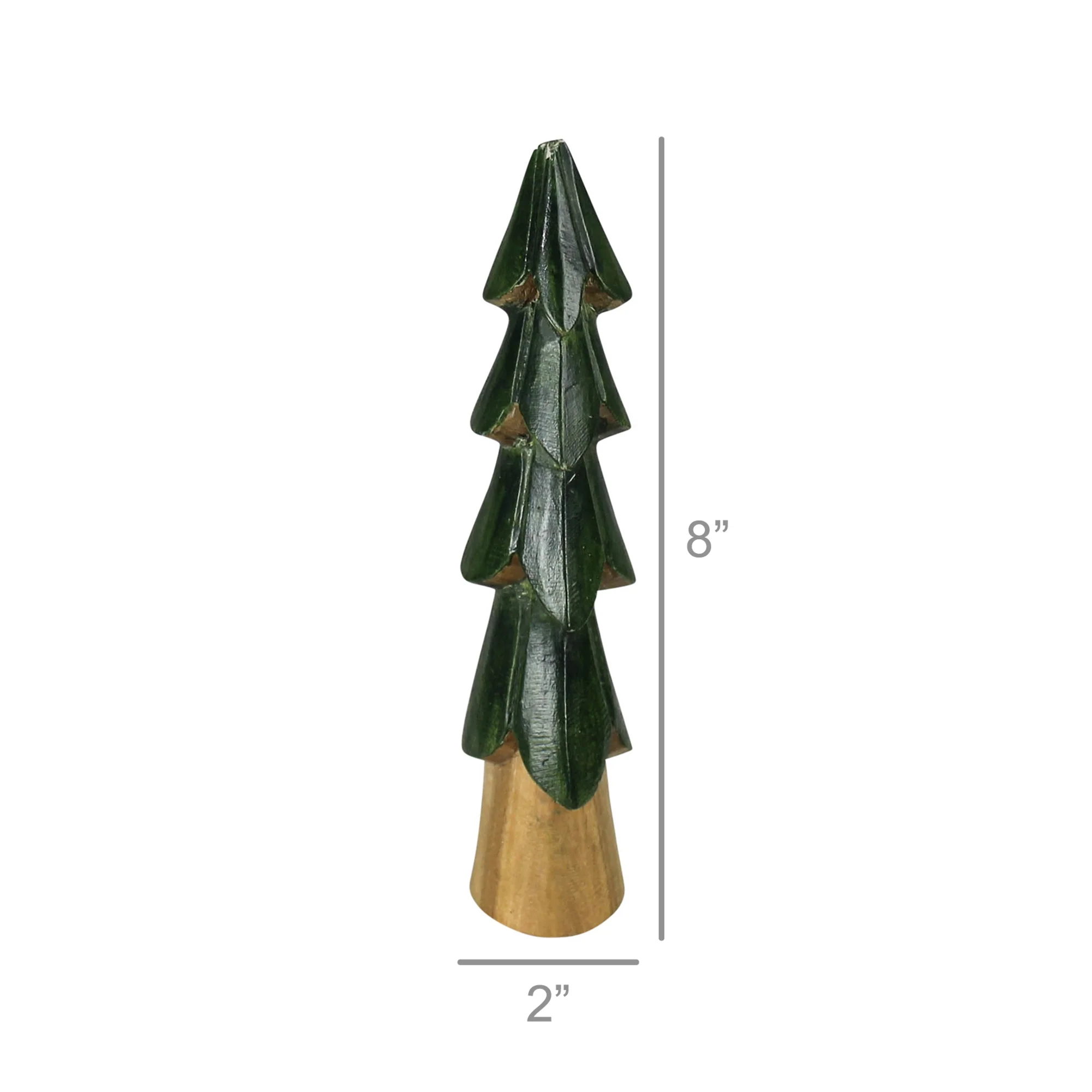 York Tree, Wood - Small Set Of 2 By HomArt - Image 2
