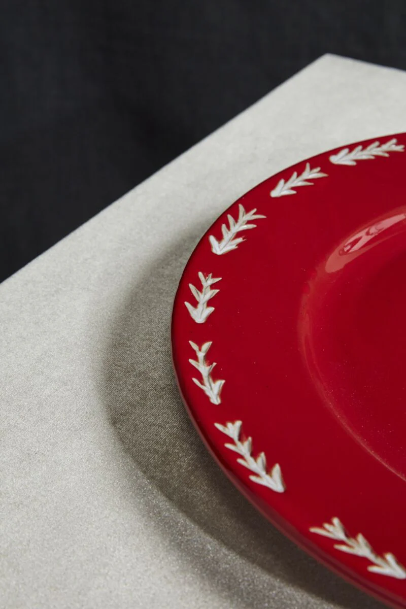 Yuletide Cheer Platter 14" By Accent Decor - Image 3