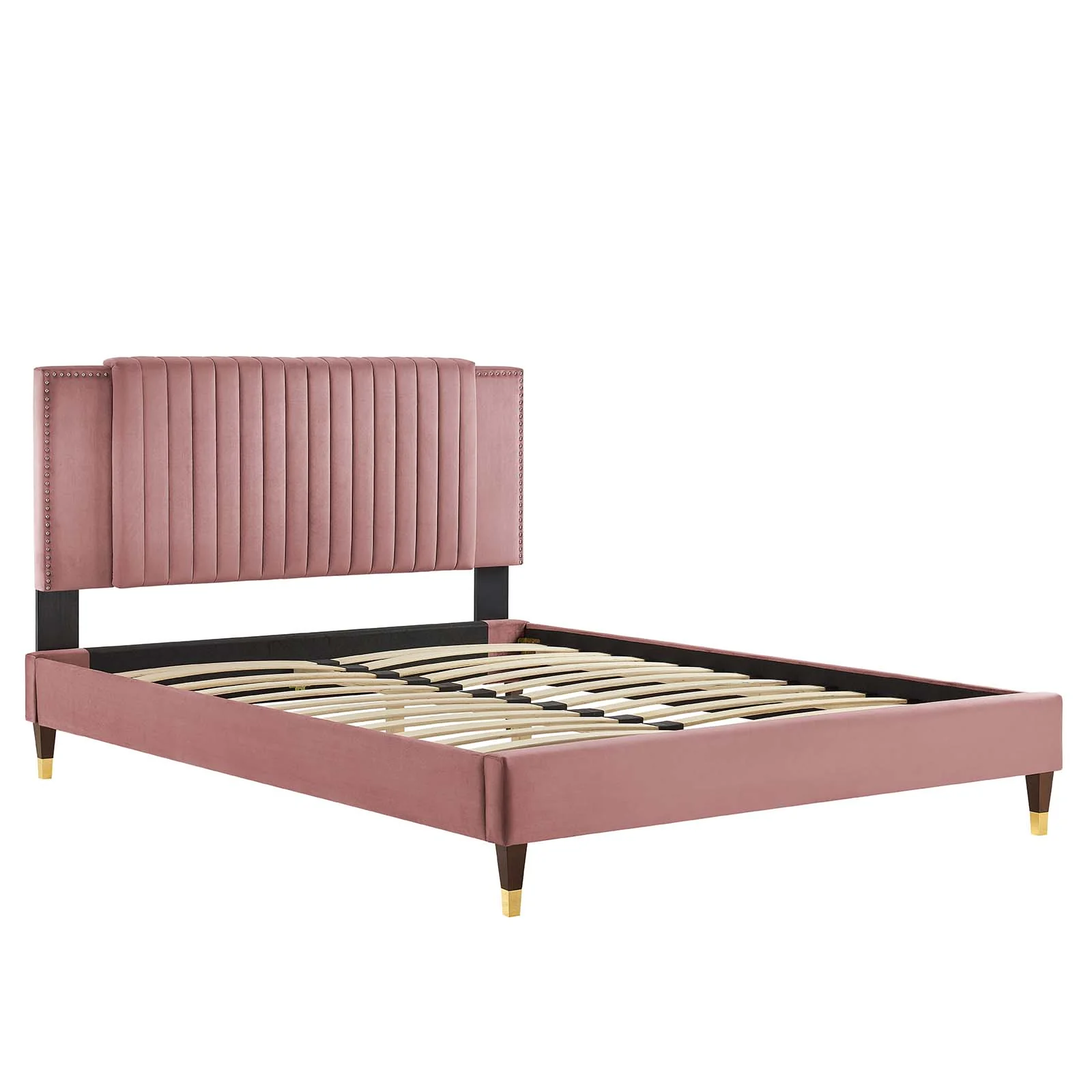 Zahra Channel Tufted Performance Velvet Full Platform Bed By Modway - MOD-6994 - Image 12