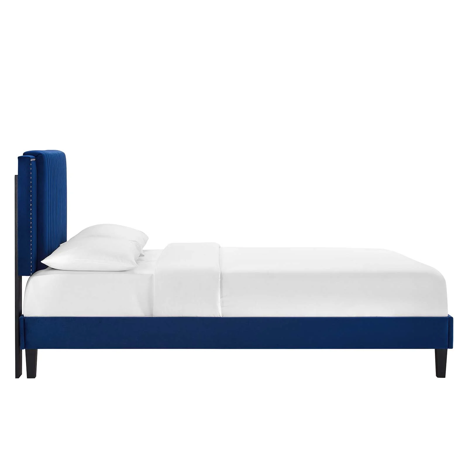 Zahra Channel Tufted Performance Velvet Queen Platform Bed By Modway - MOD-6974 - Image 18
