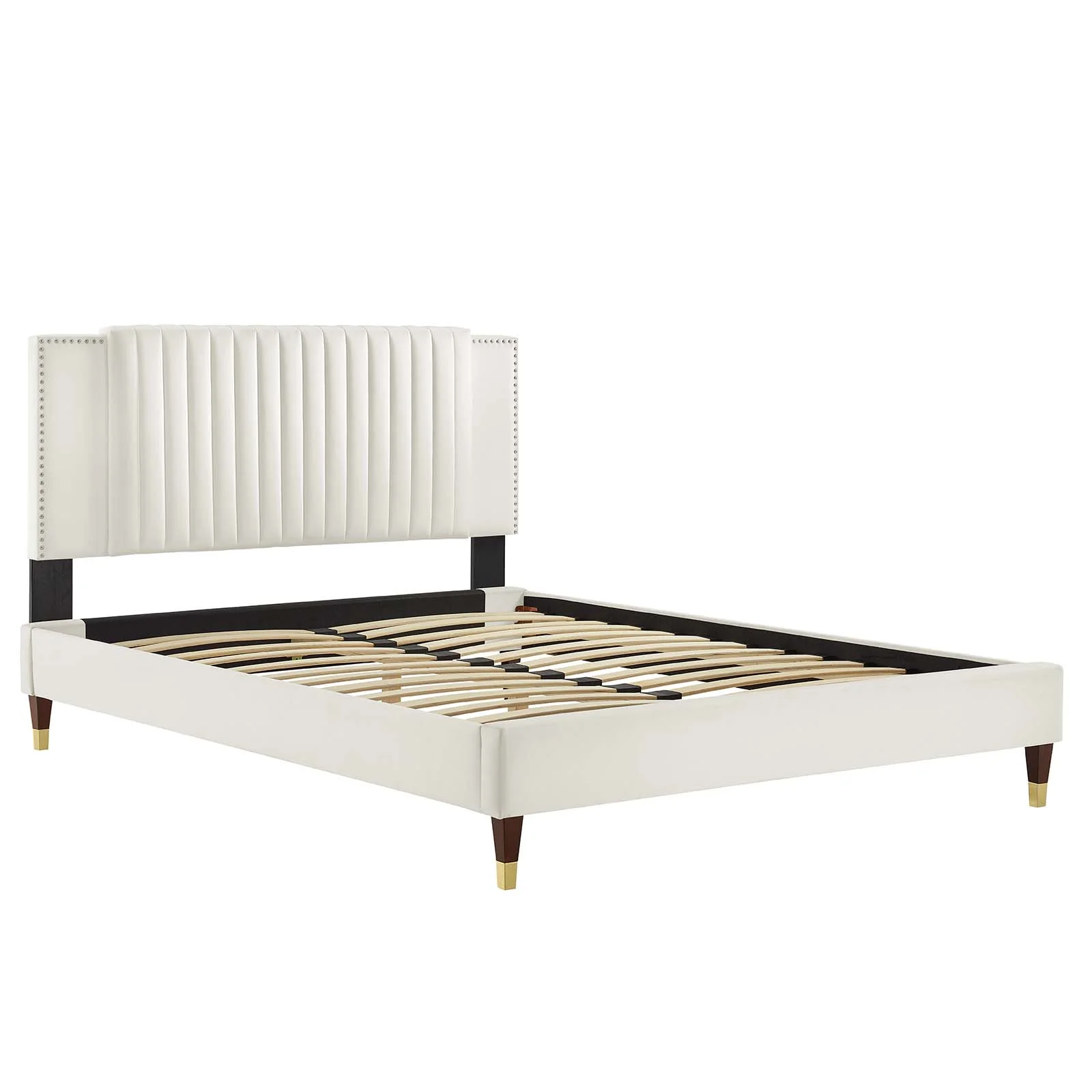 Zahra Channel Tufted Performance Velvet Twin Platform Bed By Modway - MOD-6982 - Image 28