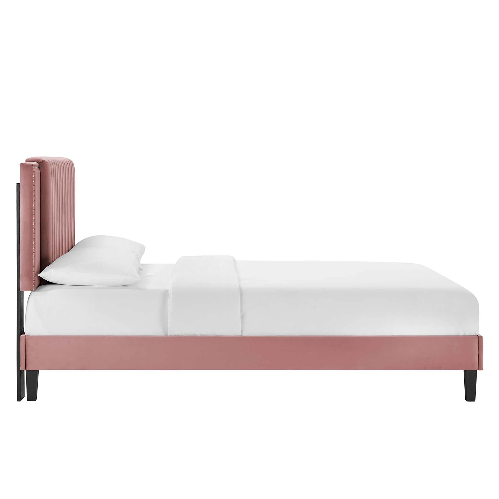 Zahra Channel Tufted Performance Velvet Twin Platform Bed By Modway - MOD-6986 - Image 10