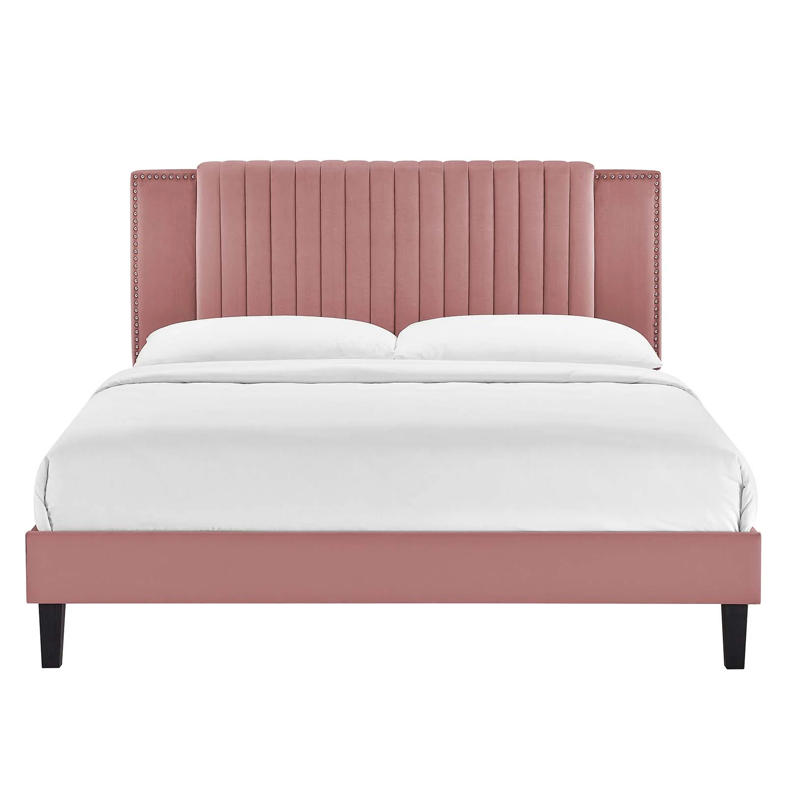 Zahra Channel Tufted Performance Velvet Twin Platform Bed By Modway - MOD-6986 - Image 11