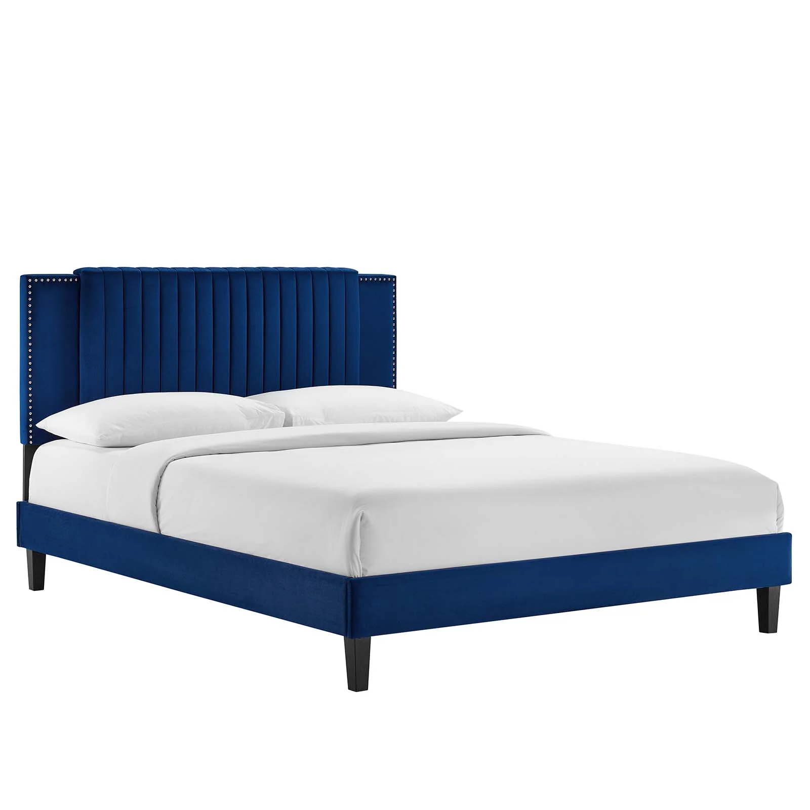 Zahra Channel Tufted Performance Velvet Twin Platform Bed By Modway - MOD-6986 - Image 17