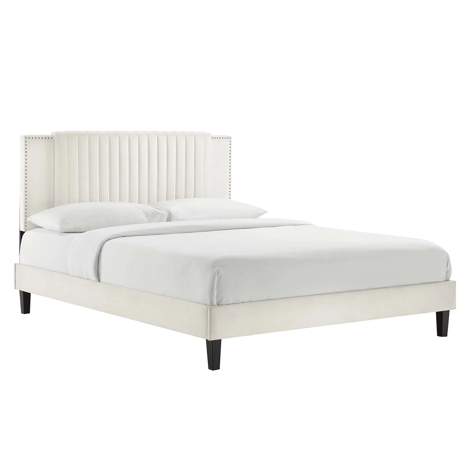 Zahra Channel Tufted Performance Velvet Twin Platform Bed By Modway - MOD-6986 - Image 25
