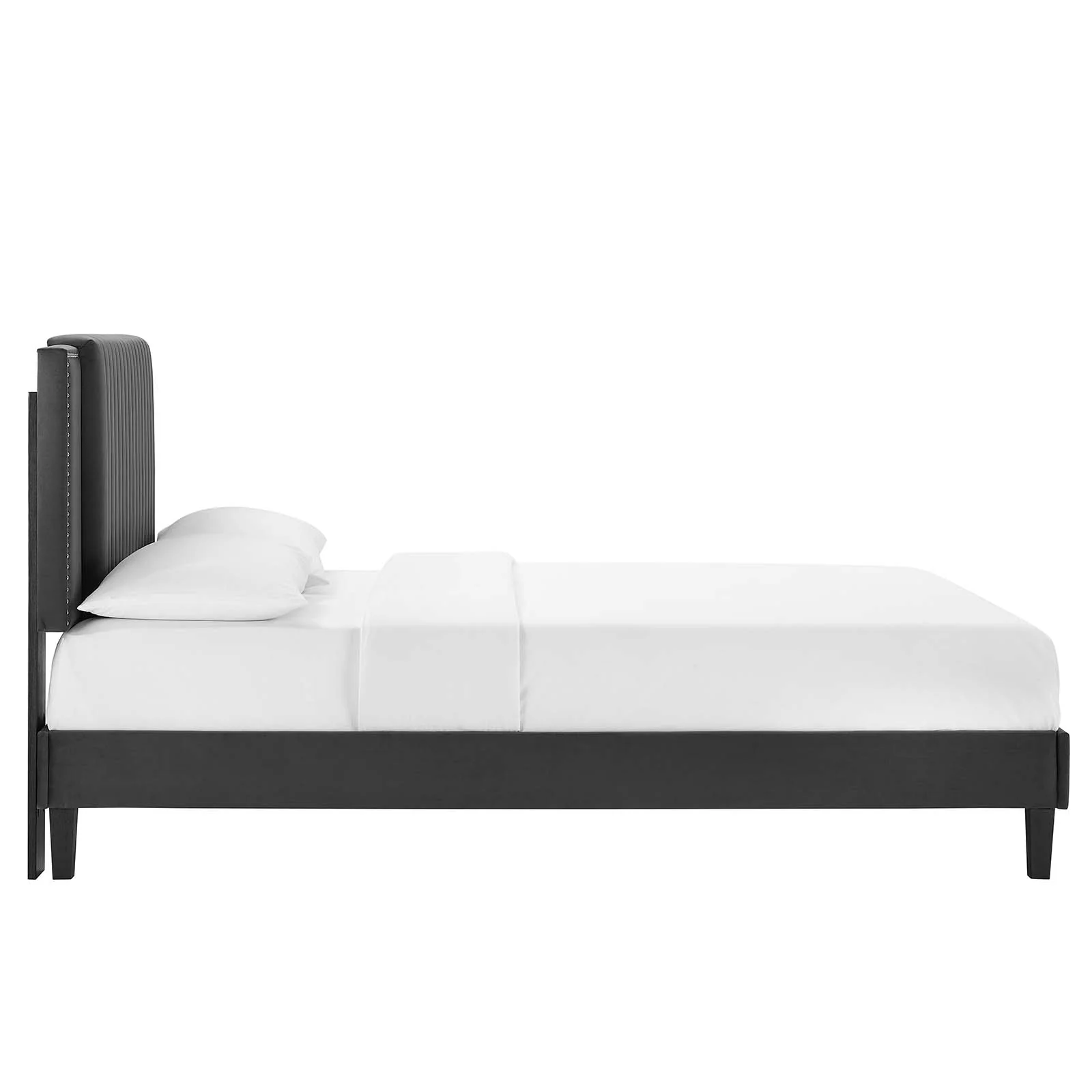 Zahra Channel Tufted Performance Velvet Twin Platform Bed By Modway - MOD-6986 - Image 3
