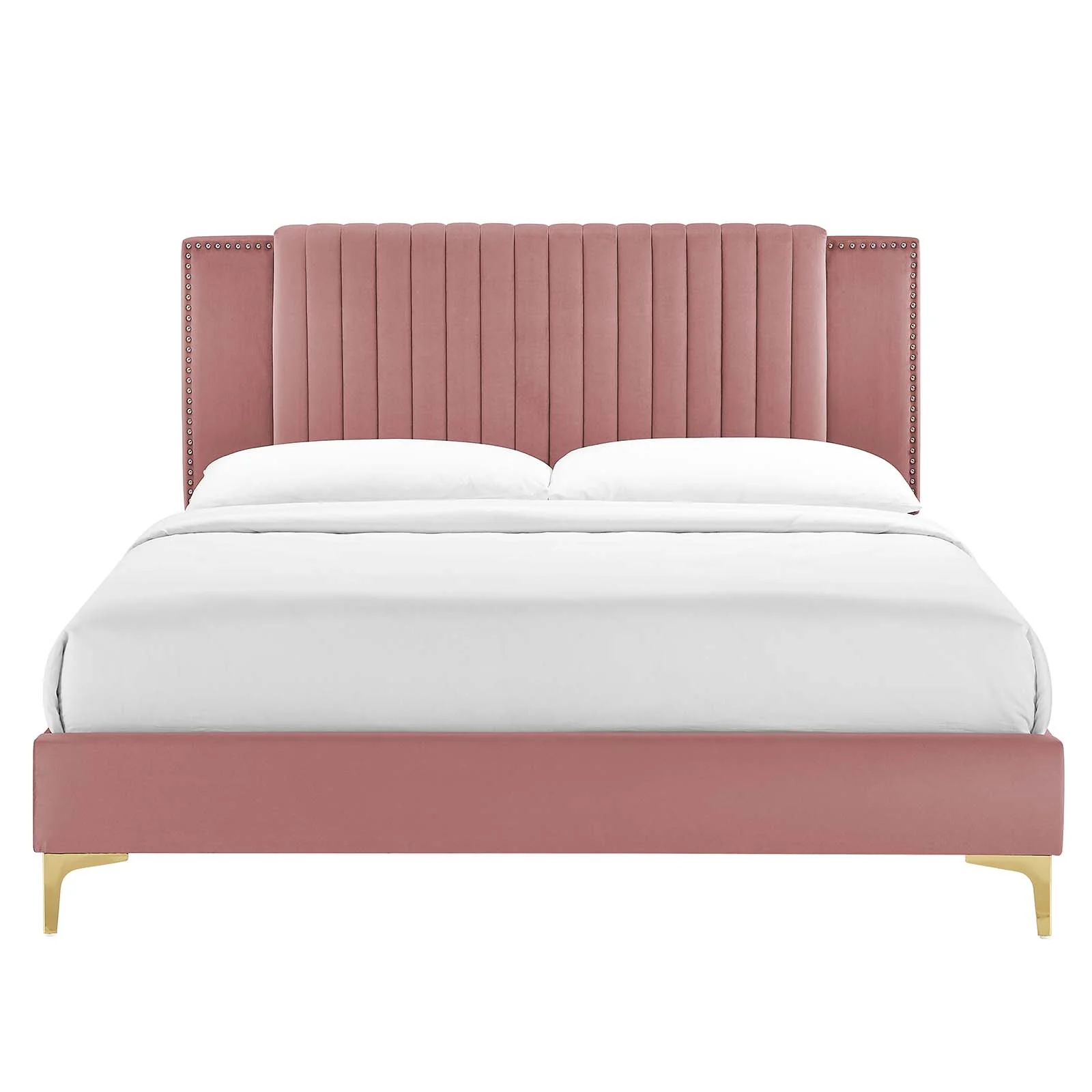 Zahra Channel Tufted Performance Velvet Twin Platform Bed By Modway - MOD-6990 - Image 11