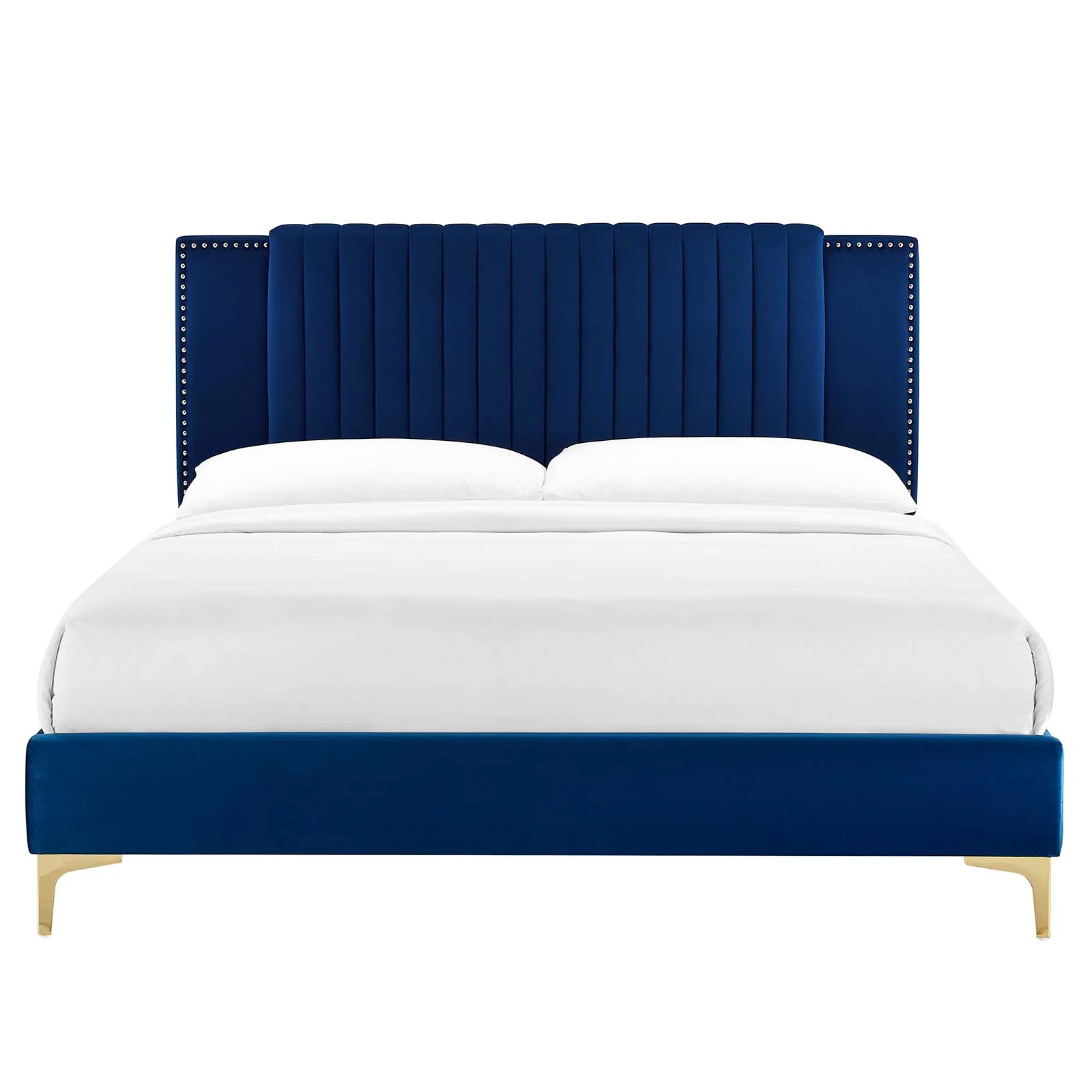 Zahra Channel Tufted Performance Velvet Twin Platform Bed By Modway - MOD-6990 - Image 19
