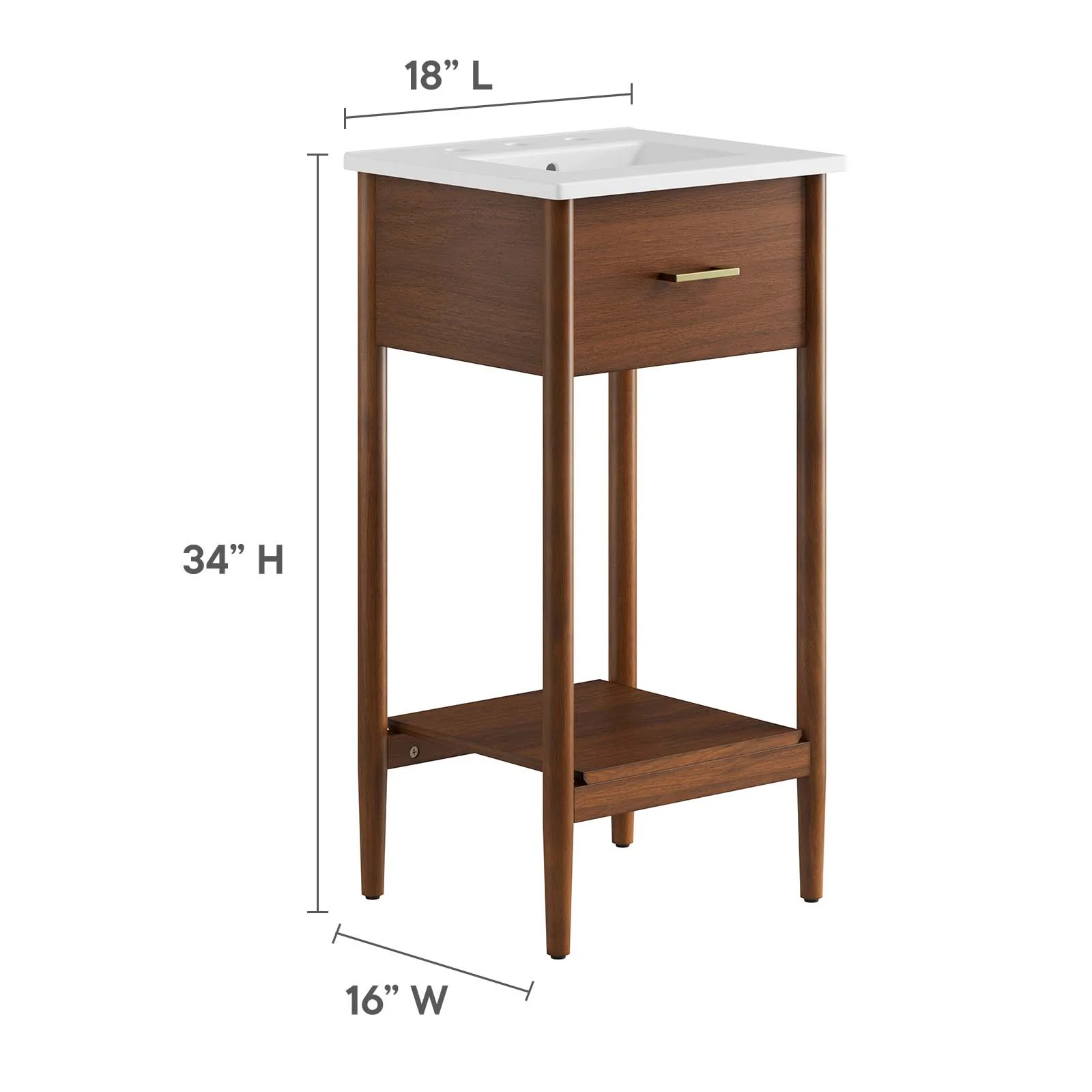 Zaire 18" Bathroom Vanity By Modway - EEI-6658 - Image 15
