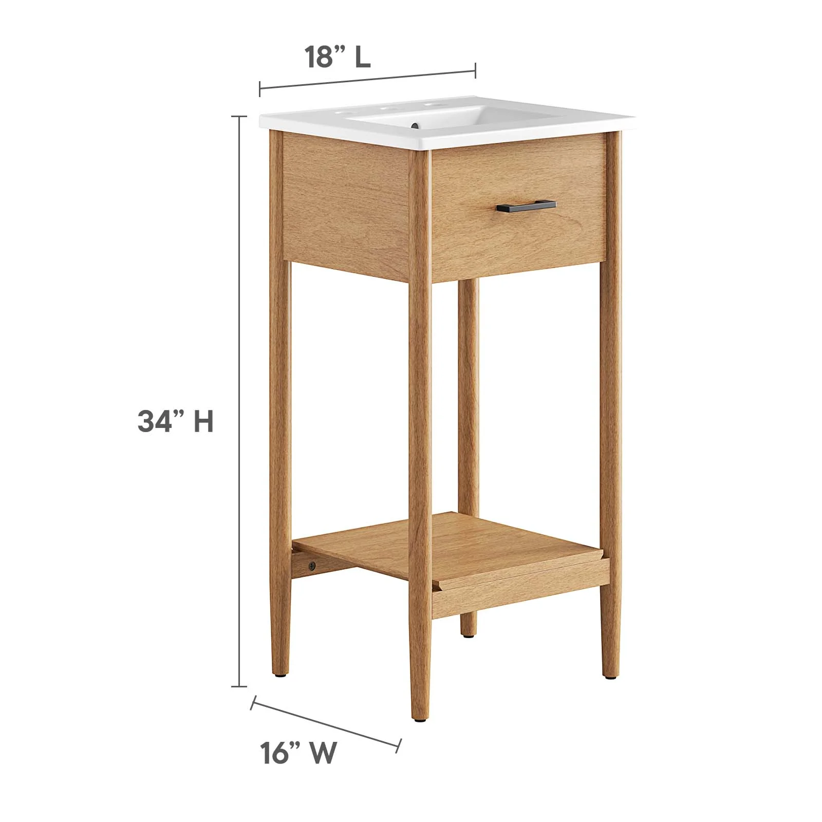 Zaire 18" Bathroom Vanity By Modway - EEI-6658 - Image 7