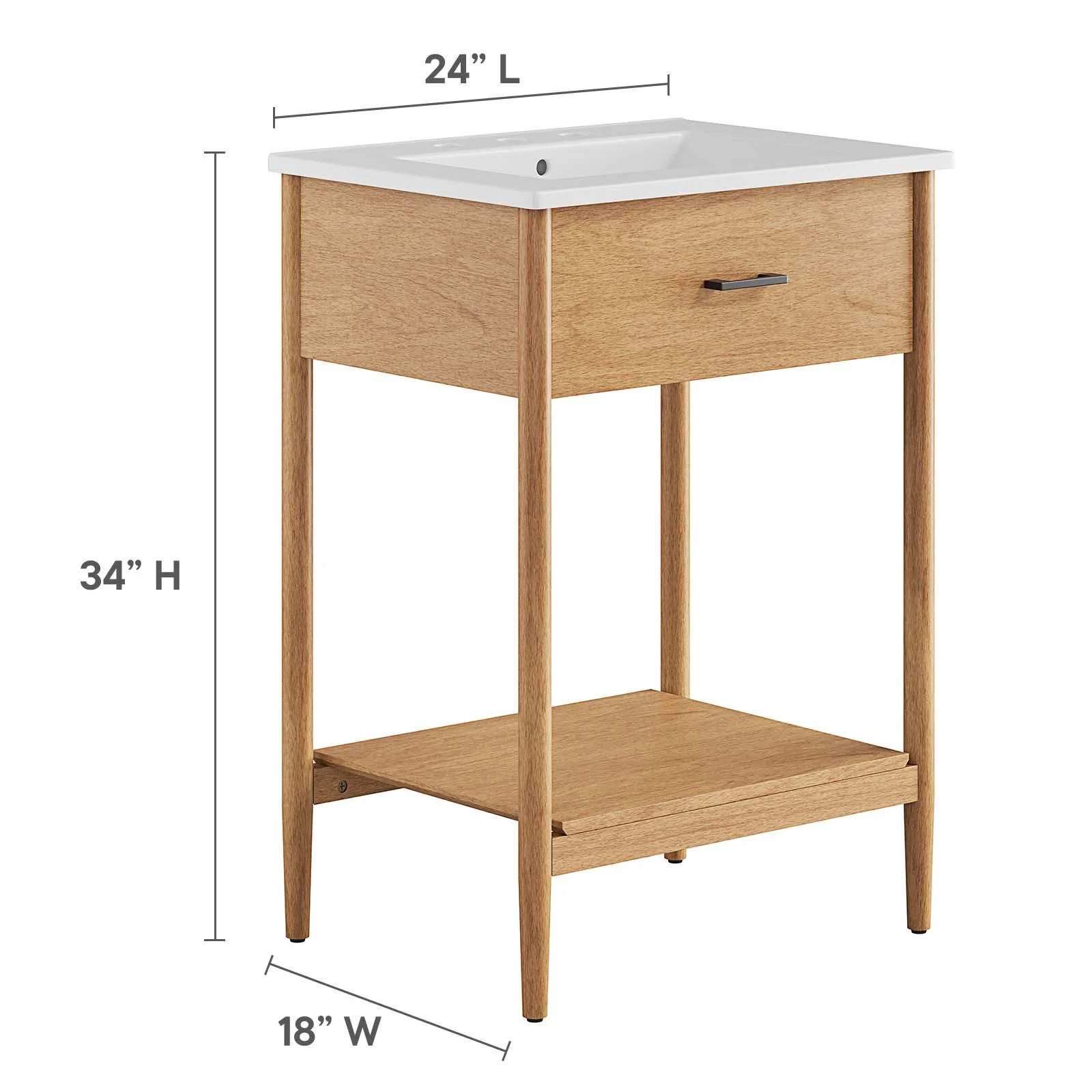 Zaire 24" Bathroom Vanity By Modway - EEI-6660 - Image 7