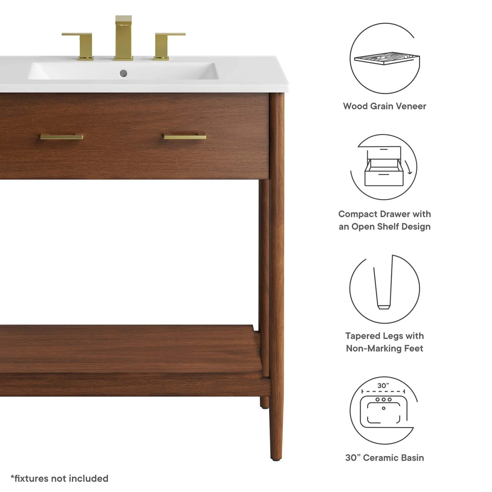 Zaire 30" Bathroom Vanity By Modway - EEI-6662 - Image 17