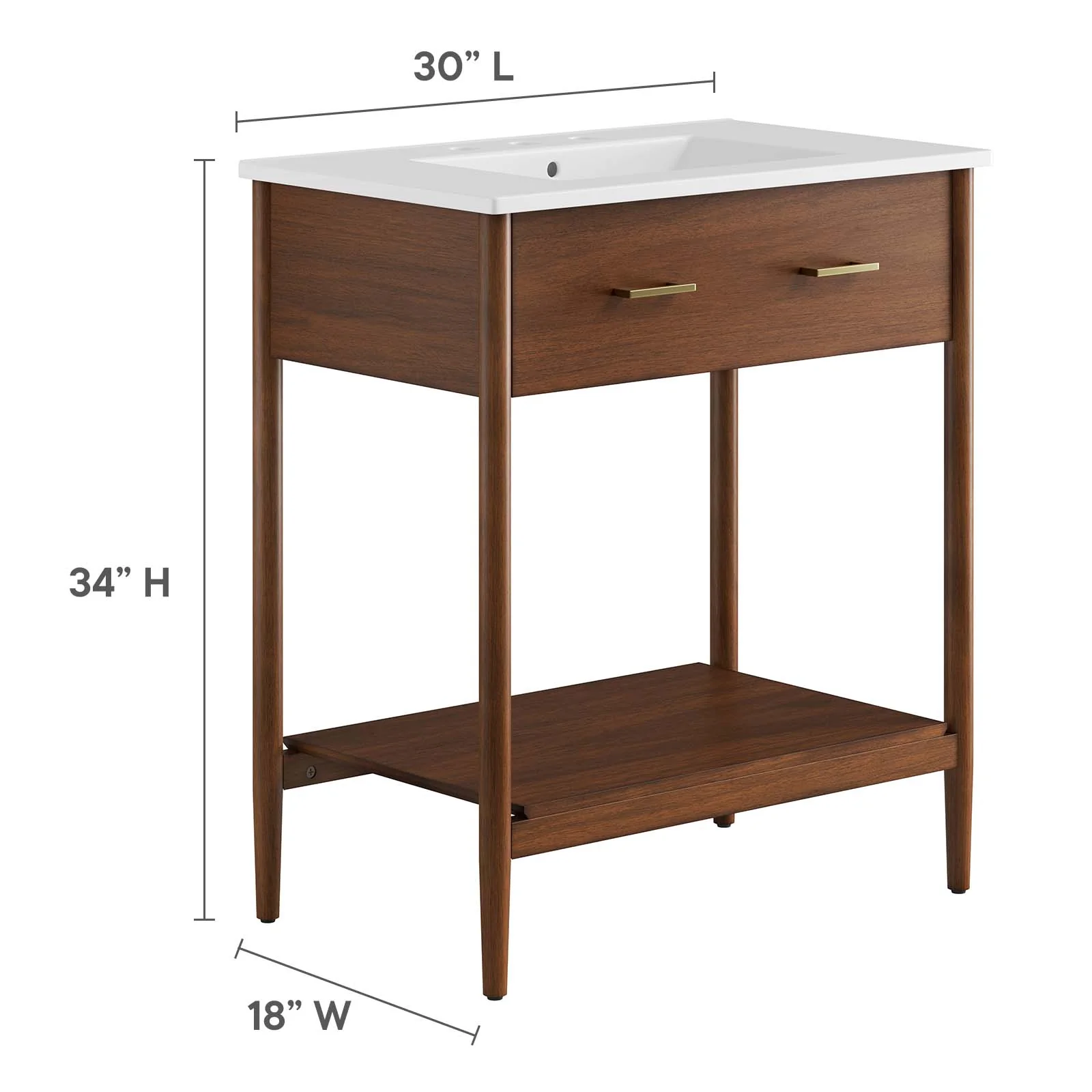 Zaire 30" Bathroom Vanity By Modway - EEI-6662 - Image 18